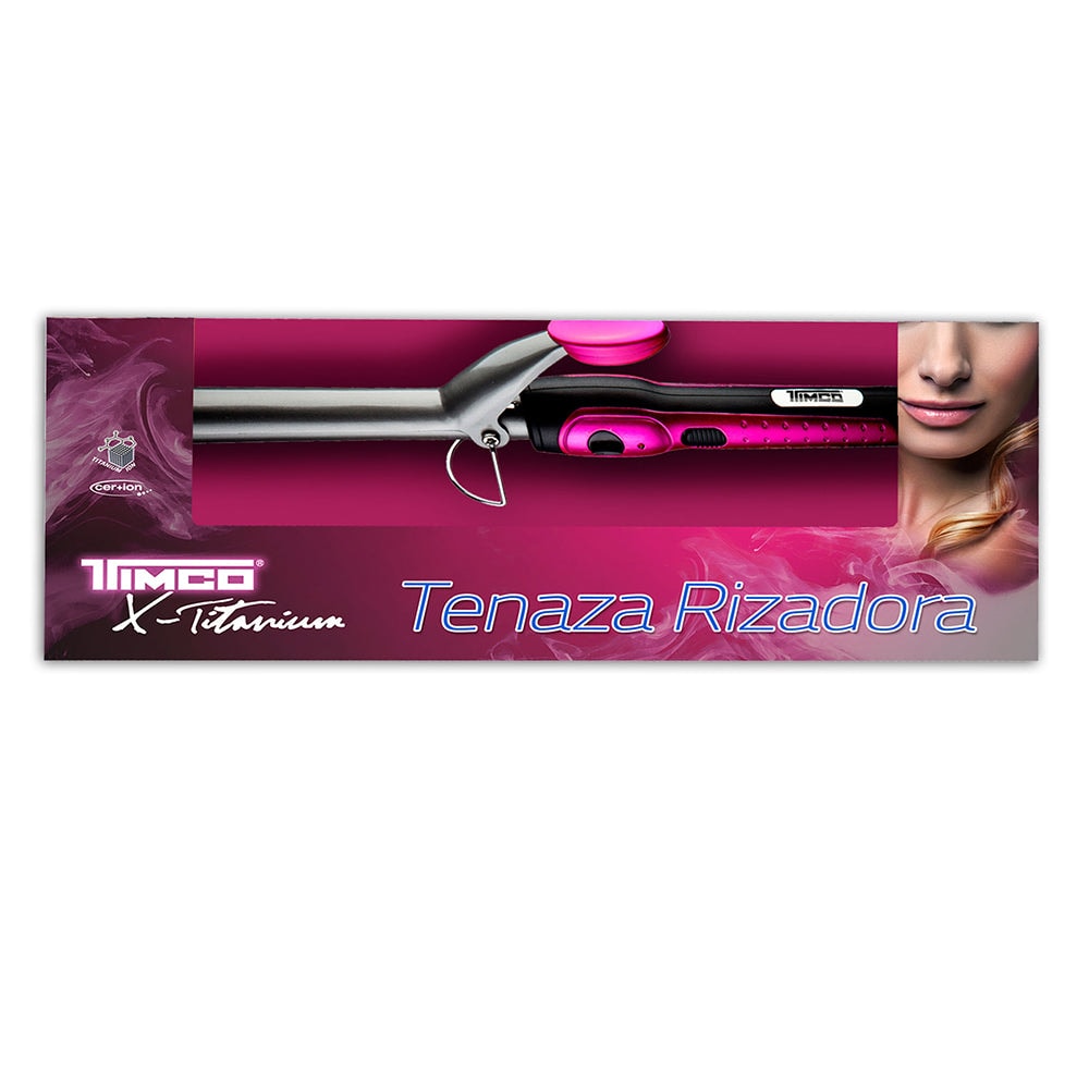 Tenaza Rizadora de Cabello X-Titanium Uso Profesional 19 mm Timco TCX-19 — imagen 6