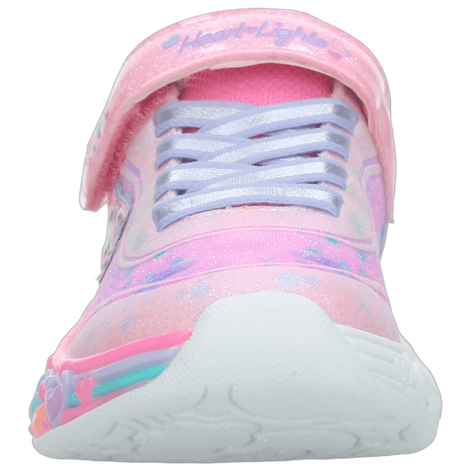 Tenis Niña Skechers Heart Lights Rosa Casual Led Infantil T17-22 — imagen 7