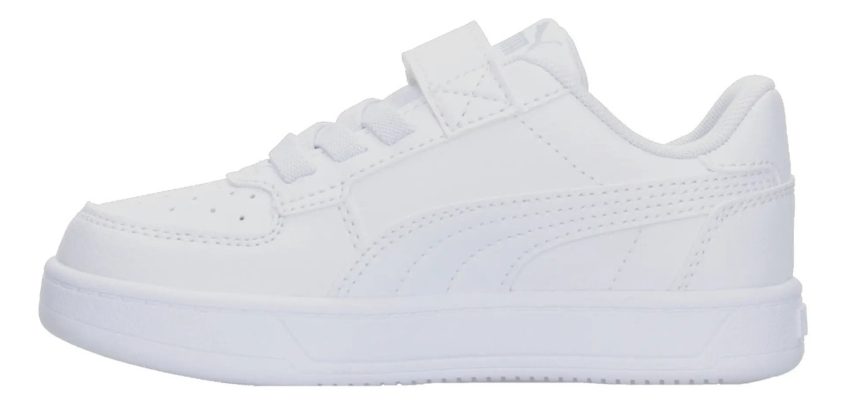 Tenis Puma Caven 2.0 Niño Casual Blanco Infantil T17-22 — imagen 12