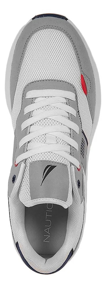 Tenis Nautica Caballero Confort Franjas Tricolor 1269668 — imagen 9