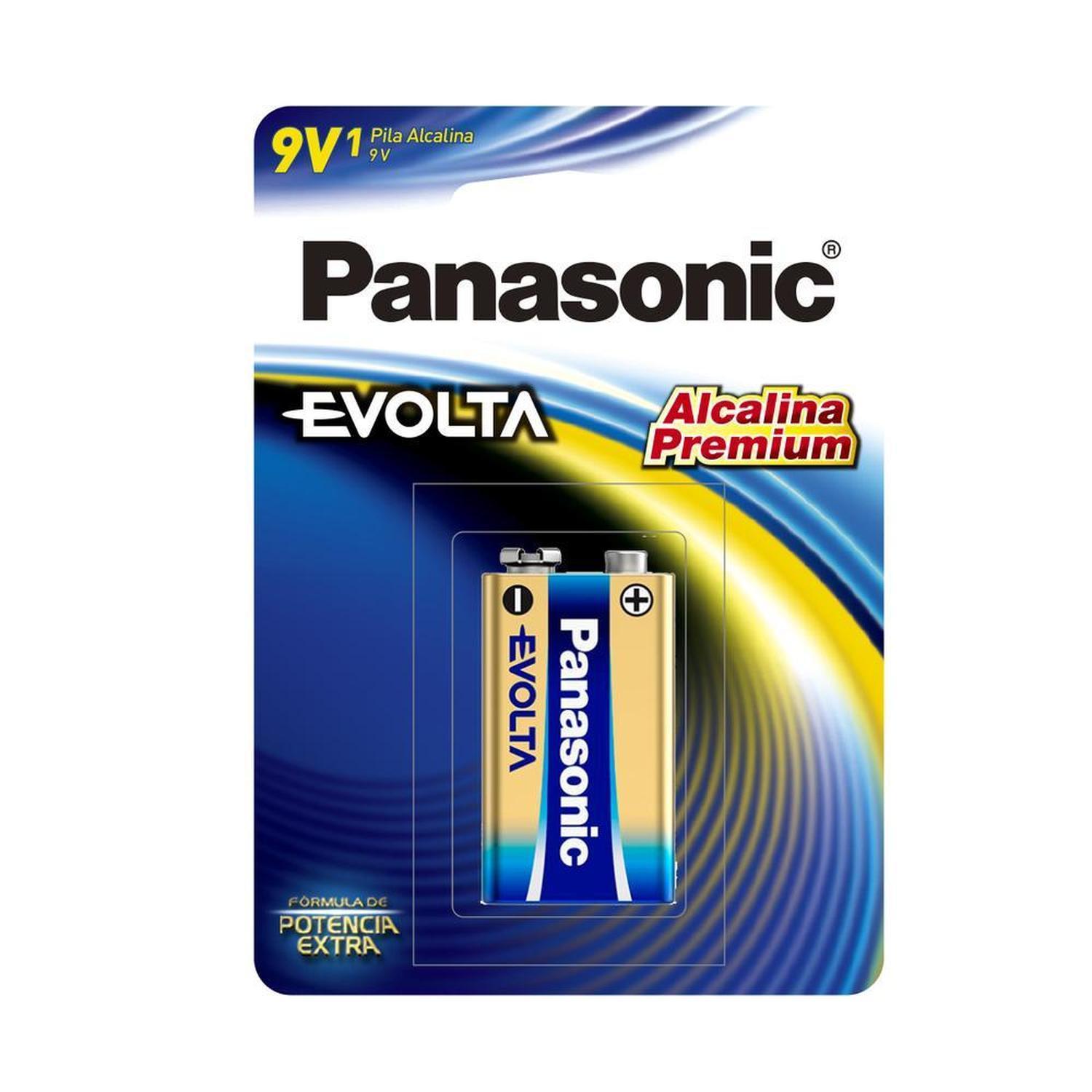 Pila Panasonic Evolta Alcalina 9v Rectangular — imagen 2