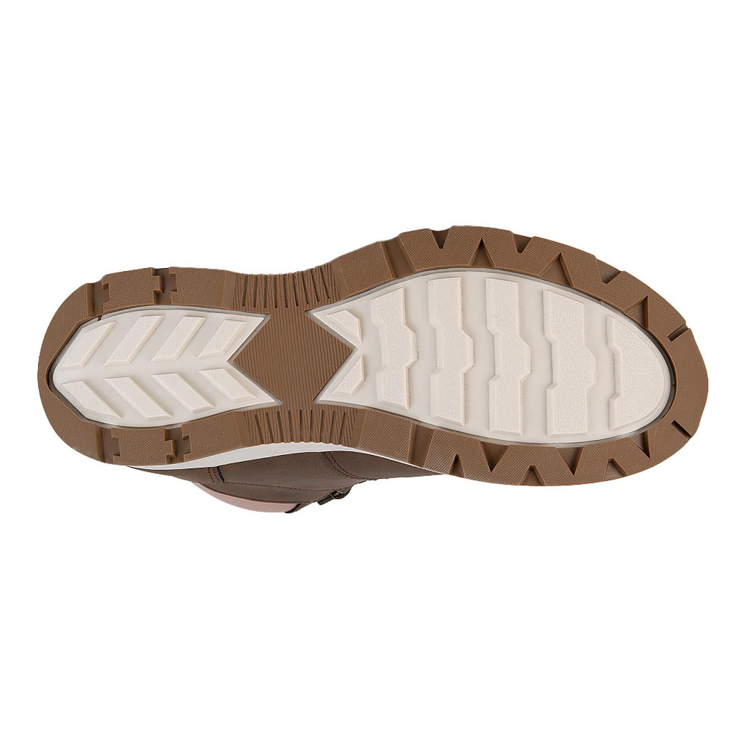 BOTA DAMA KEBO HIKER TIPO NOBUCK SUELA TRACK 1345093 — imagen 4