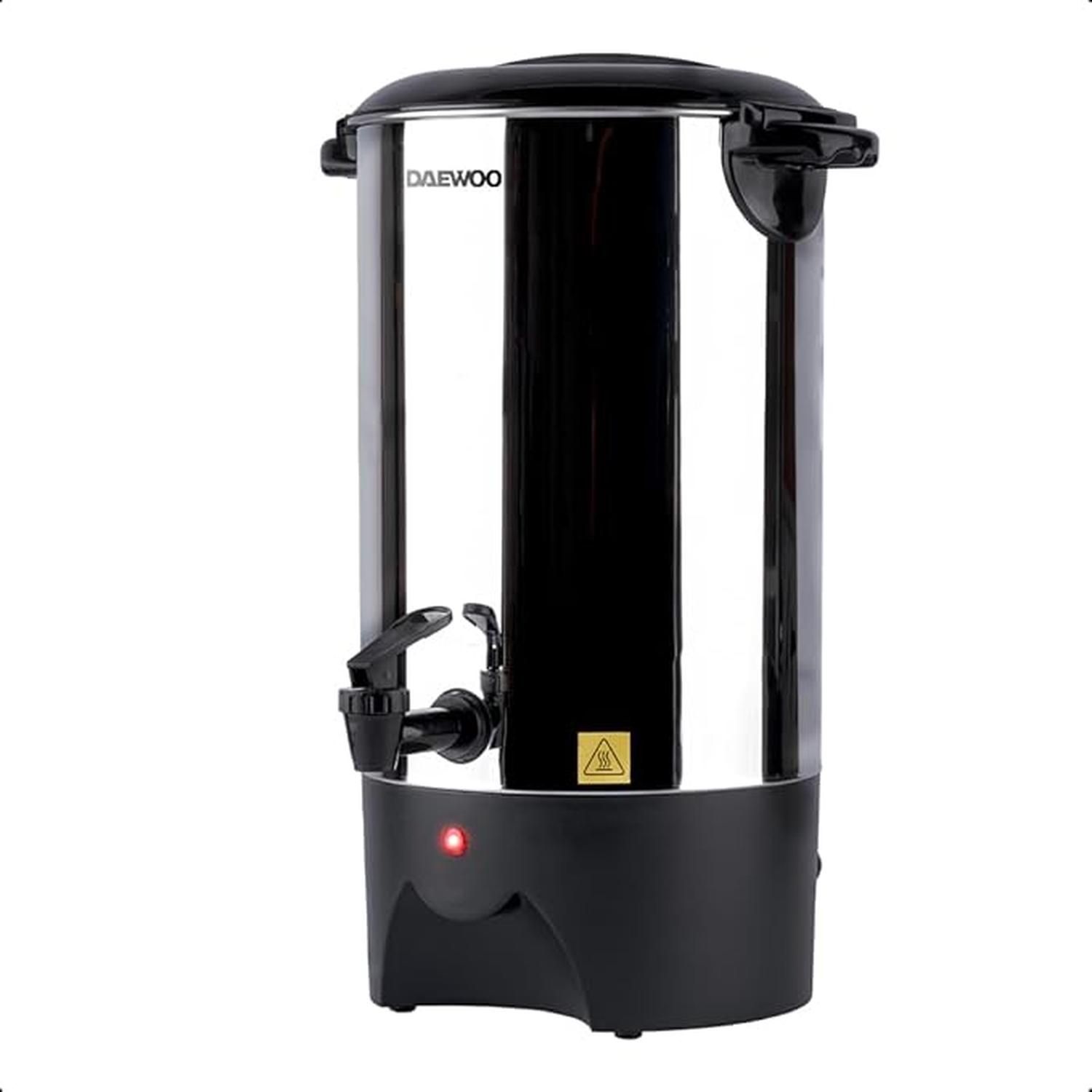 Cafetera Percoladora Daewoo 6L 40 Tazas Acero Inoxidable — imagen 1