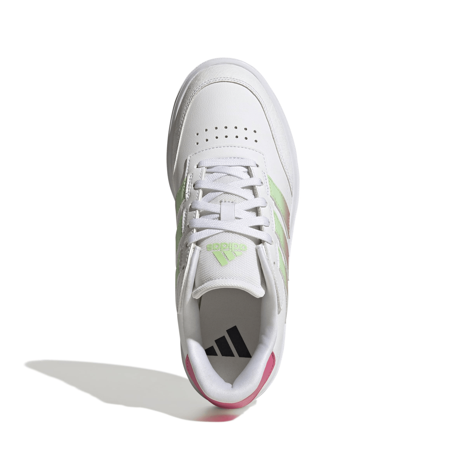 Tenis Adidas Courtblock Dama Casual Blanco Mujer — imagen 7