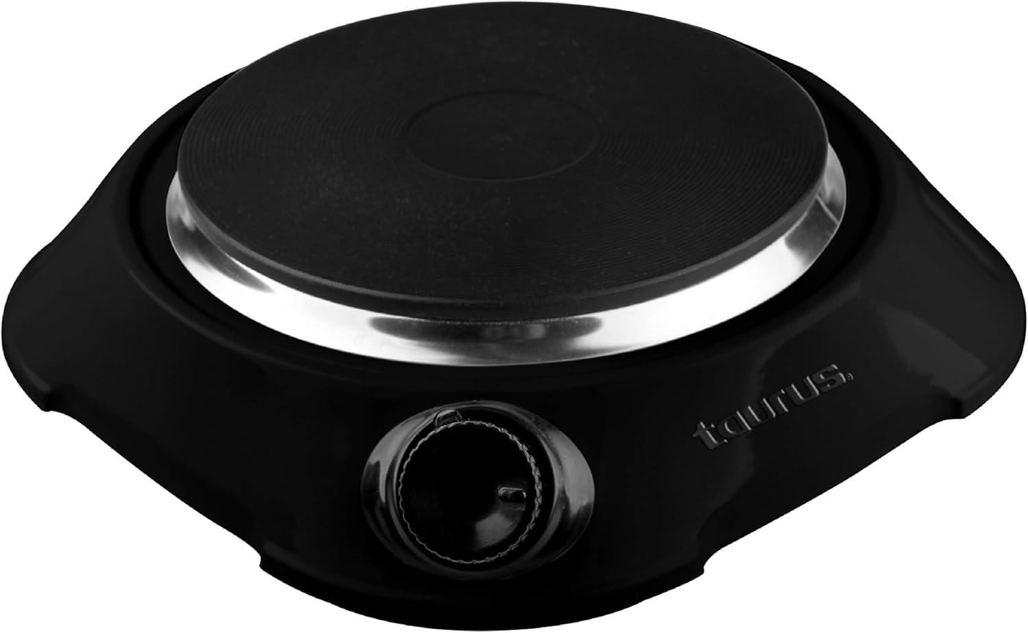Parrilla Eléctrica Taurus Helios Disco Hierro Fundido 1500 W Negro — imagen 1