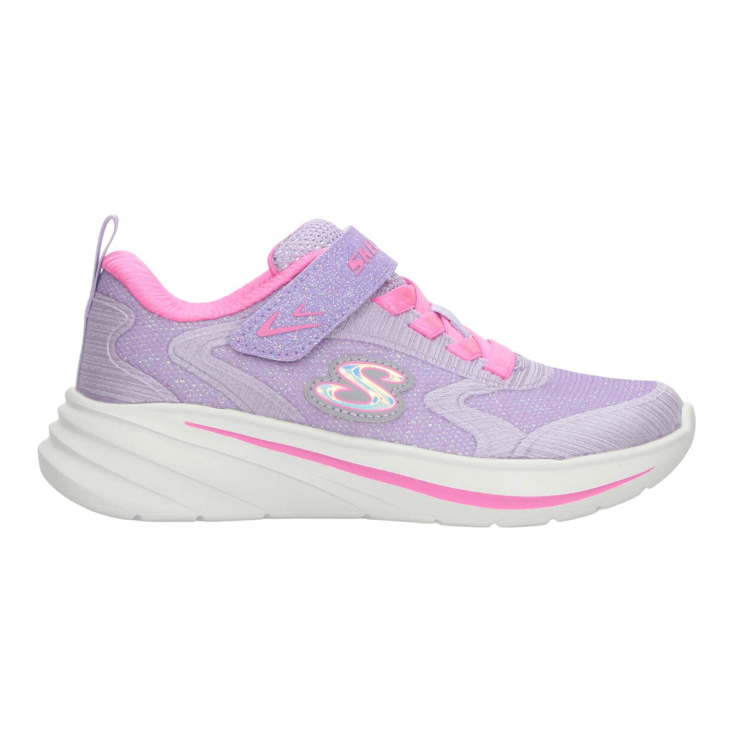 Tenis Skechers Wave 92 Niña Deportivo Lavanda Infantil T17-22 — imagen 1