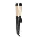 Plancha Conair 2en1 1-1/4" Cerámica Colágeno Negra