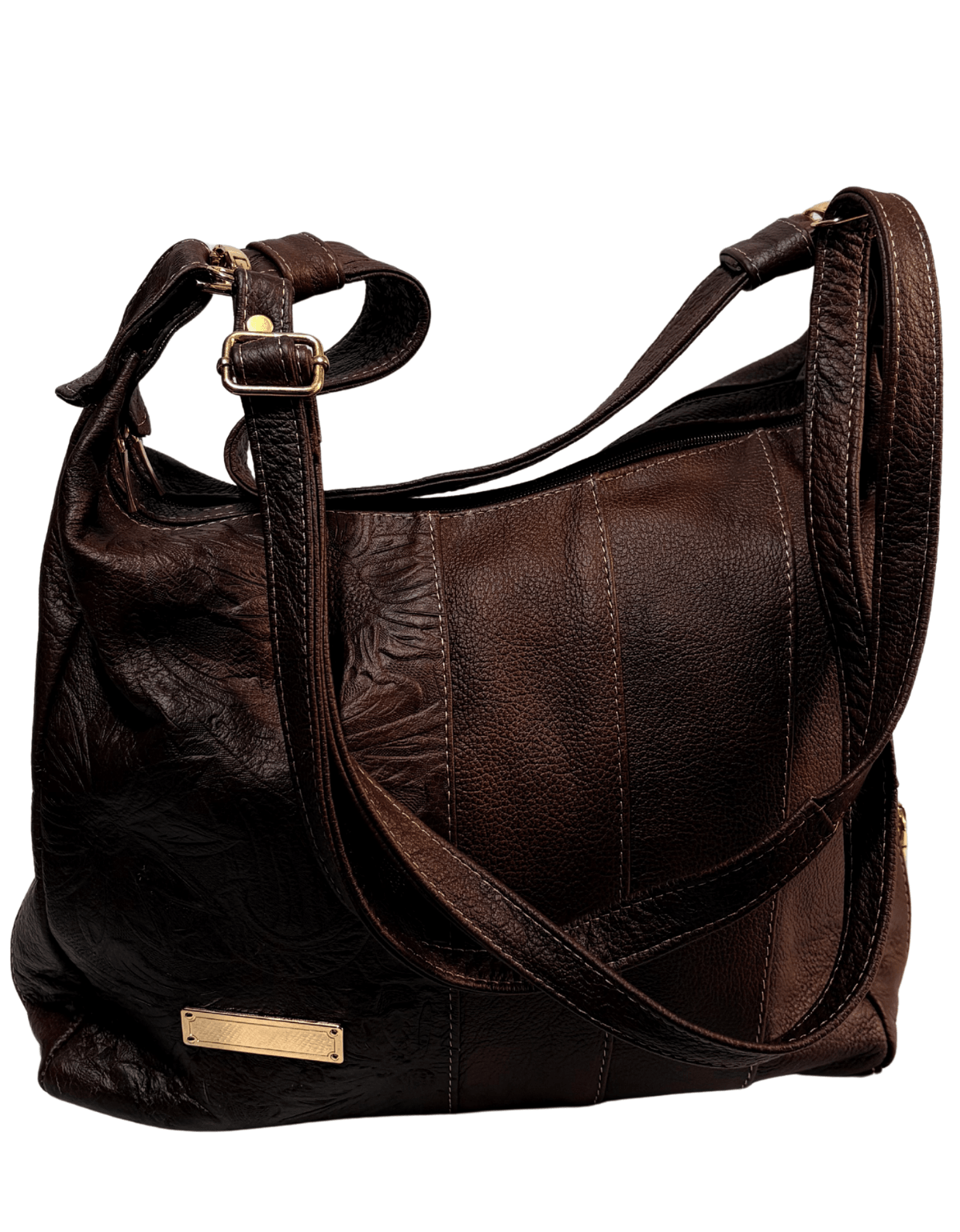 Bolsa De Piel Original Suave Grande Para Mujer Jf72 — imagen 12