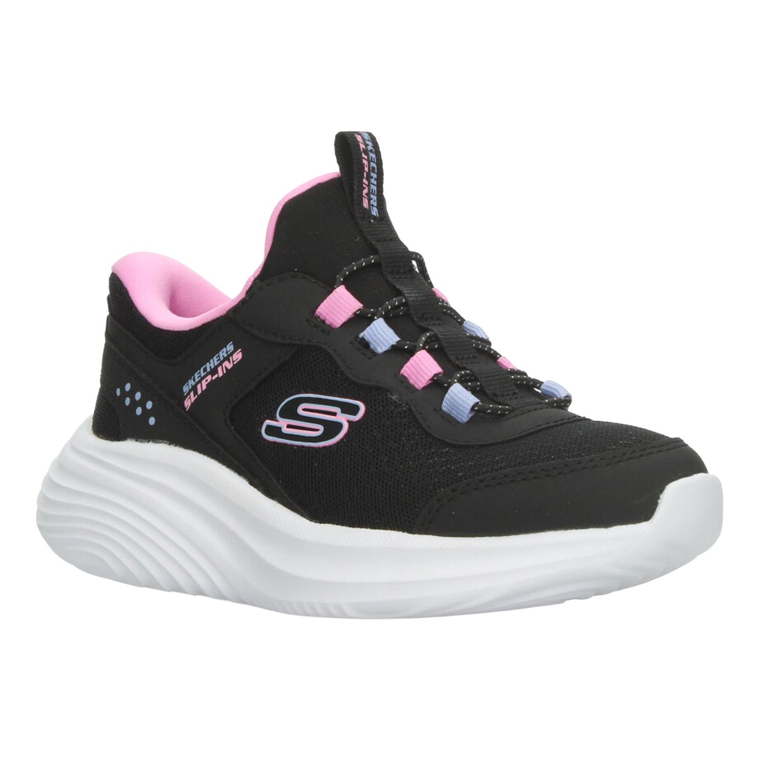 Tenis Skechers Slip-ins Niña Deportivo Negro Infantil T17-22 — imagen 2
