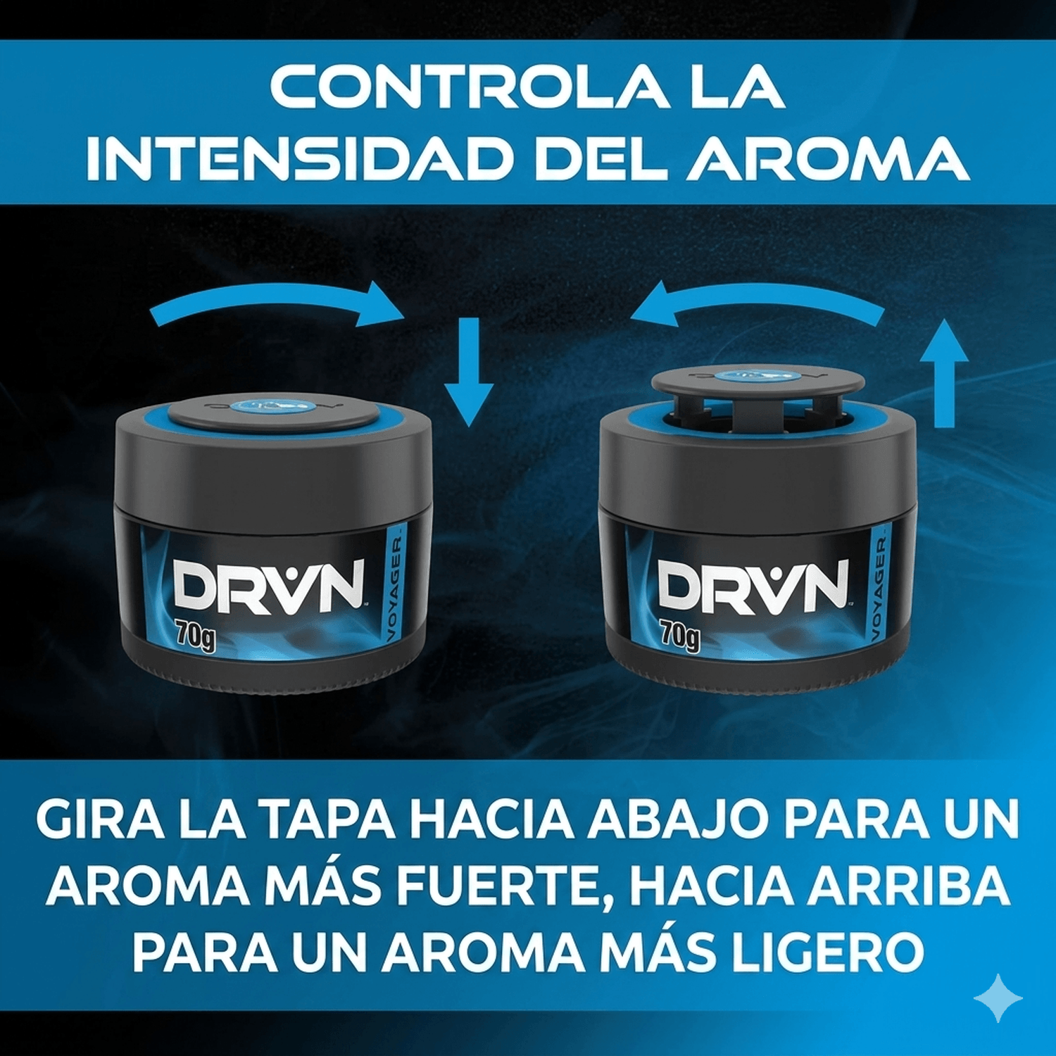 AROMATIZANTE CASA COCHE OFICINA DRVN GEL VOYAGER — imagen 4