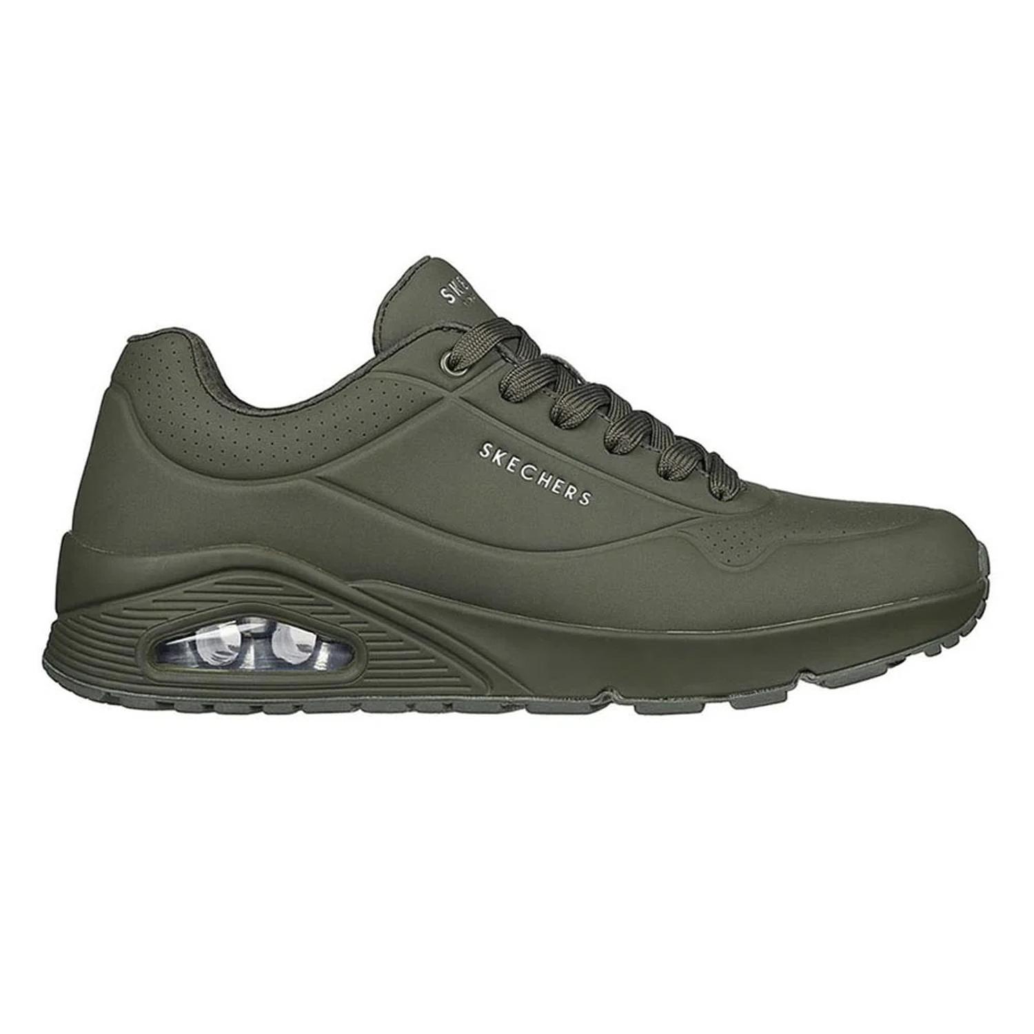 Tenis Skechers UNO para Hombre 52458DKGR — imagen 1
