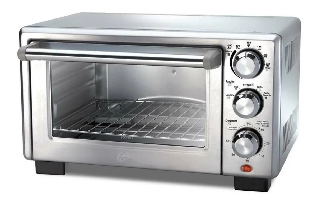 Oster TSSTTV7118-1MX Horno Tostador Eléctrico De Convección 18 Litros Plateado — imagen 4