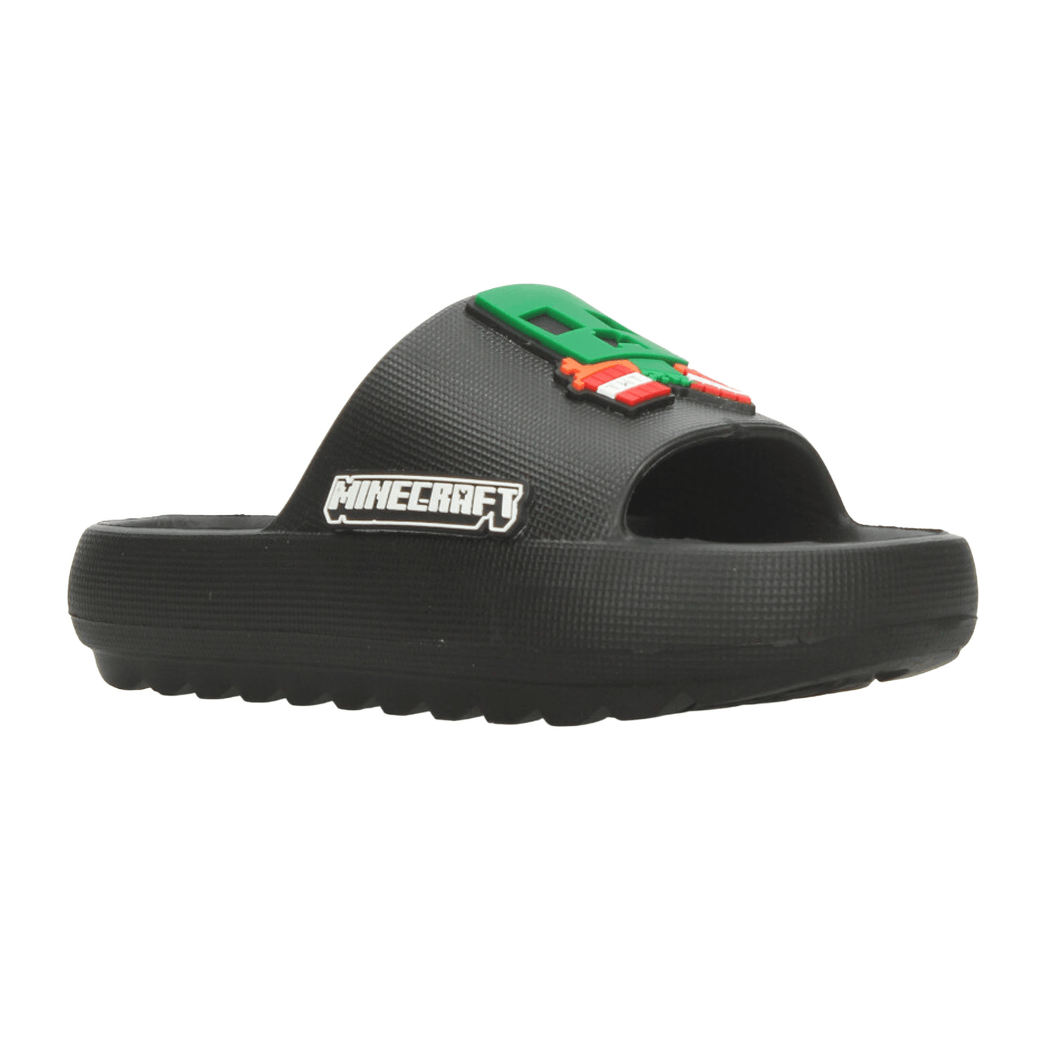 Sandalias Minecraft Niño Playa Casual Negro Juvenil T22-25 — imagen 2