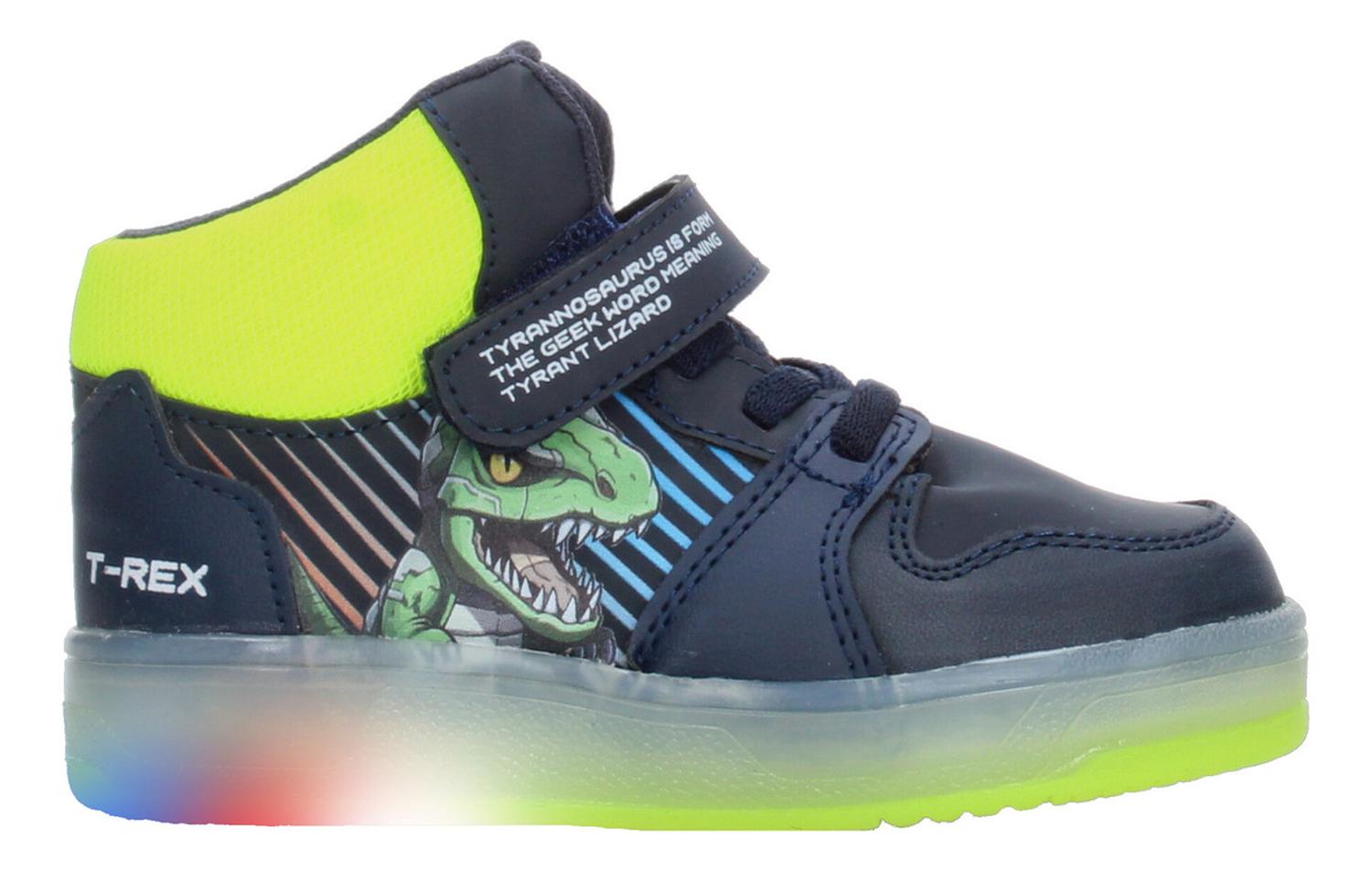Tenis Vavito T-rex Niño Casual Deportivo Azul Marino Infantil T15-18 — imagen 1