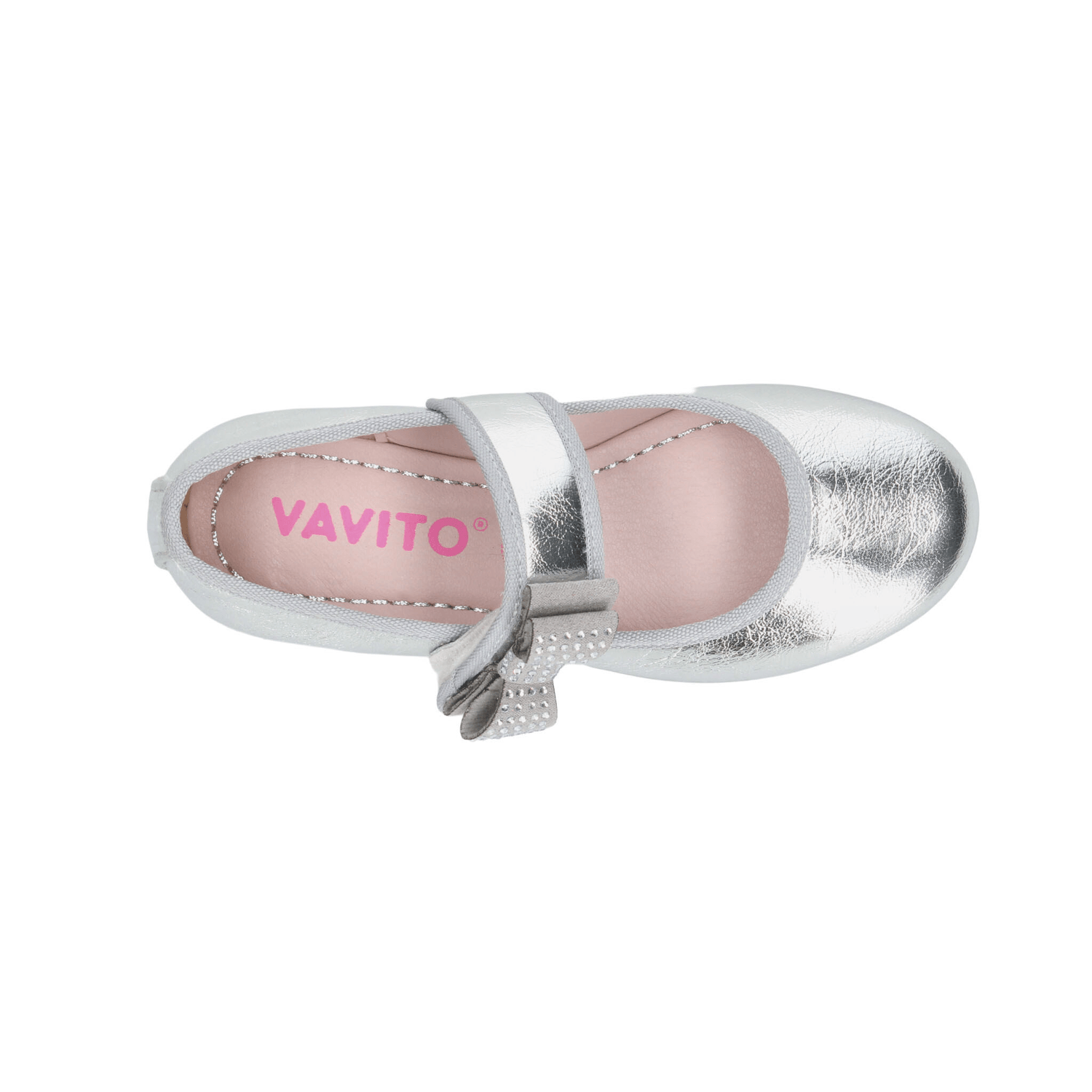 Zapato Niña Vavito Plateado Casual Infantil T15-18 — imagen 9