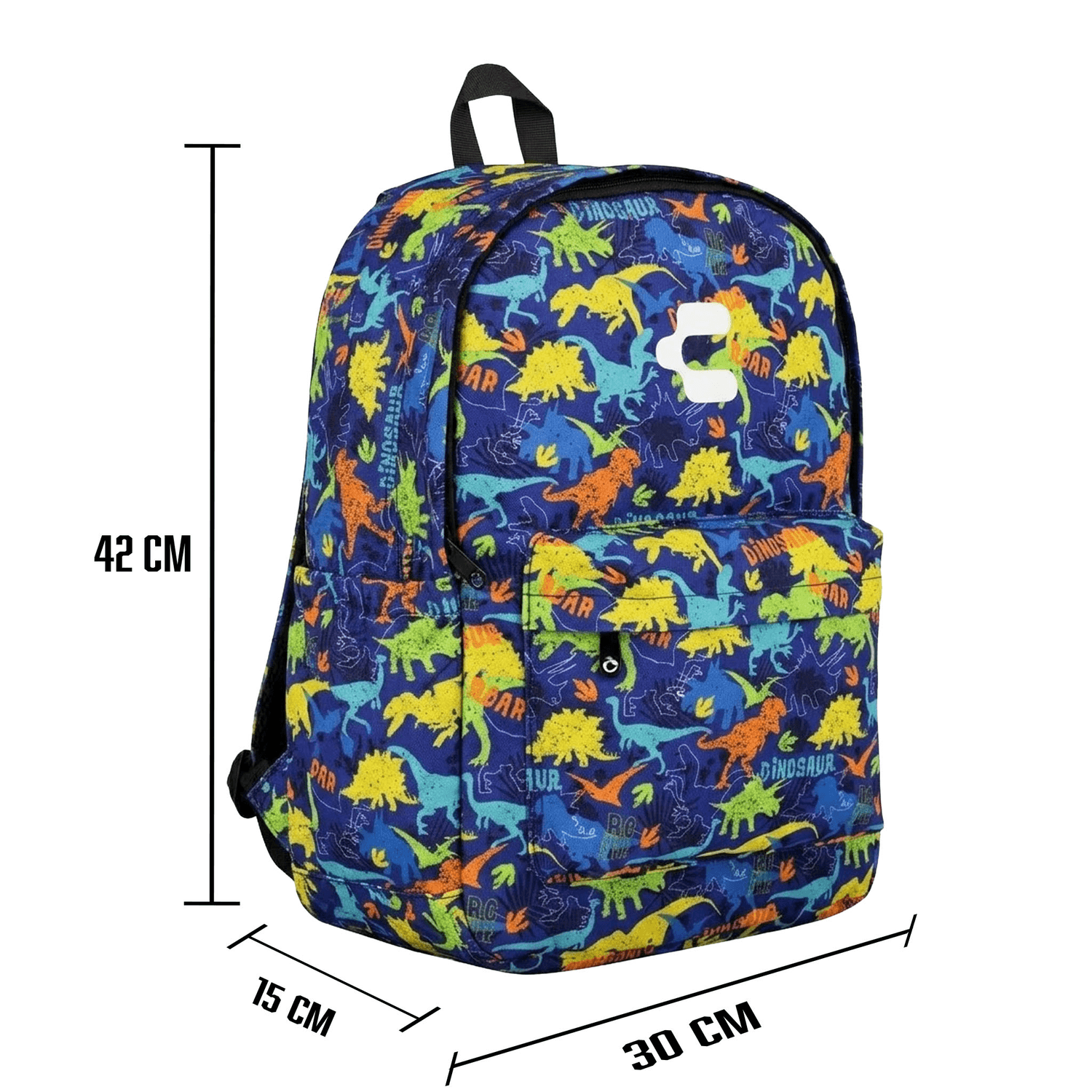 Set de Mochila Niño Charly Dinosaurio Azul Escolar Lonchera Infantil — imagen 5