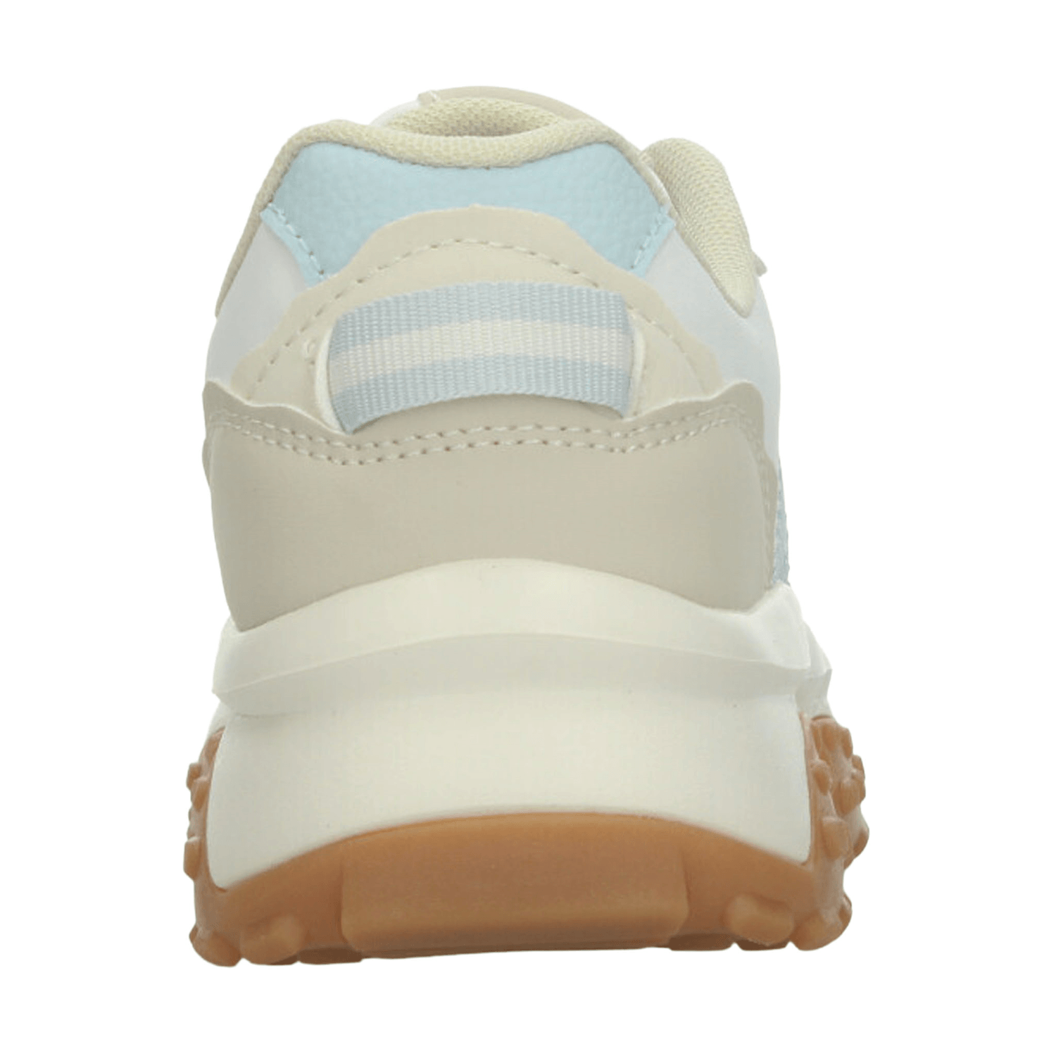 Tenis Ozono Dama Casual Plataforma Blanco Azul Mujer — imagen 7