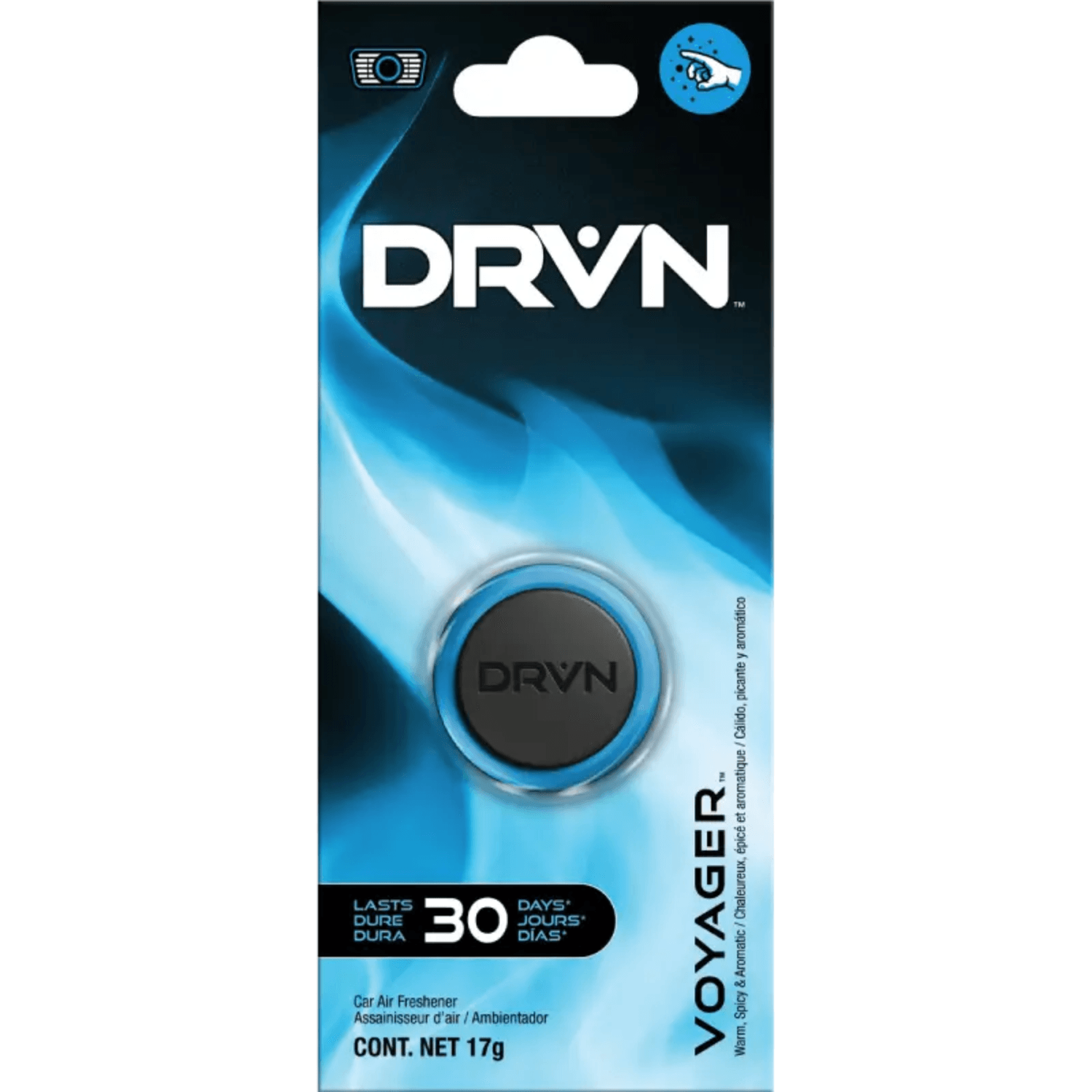 Aromatizante Coche Casa DRVN Clip Rejilla Ventilación Voyager — imagen 1