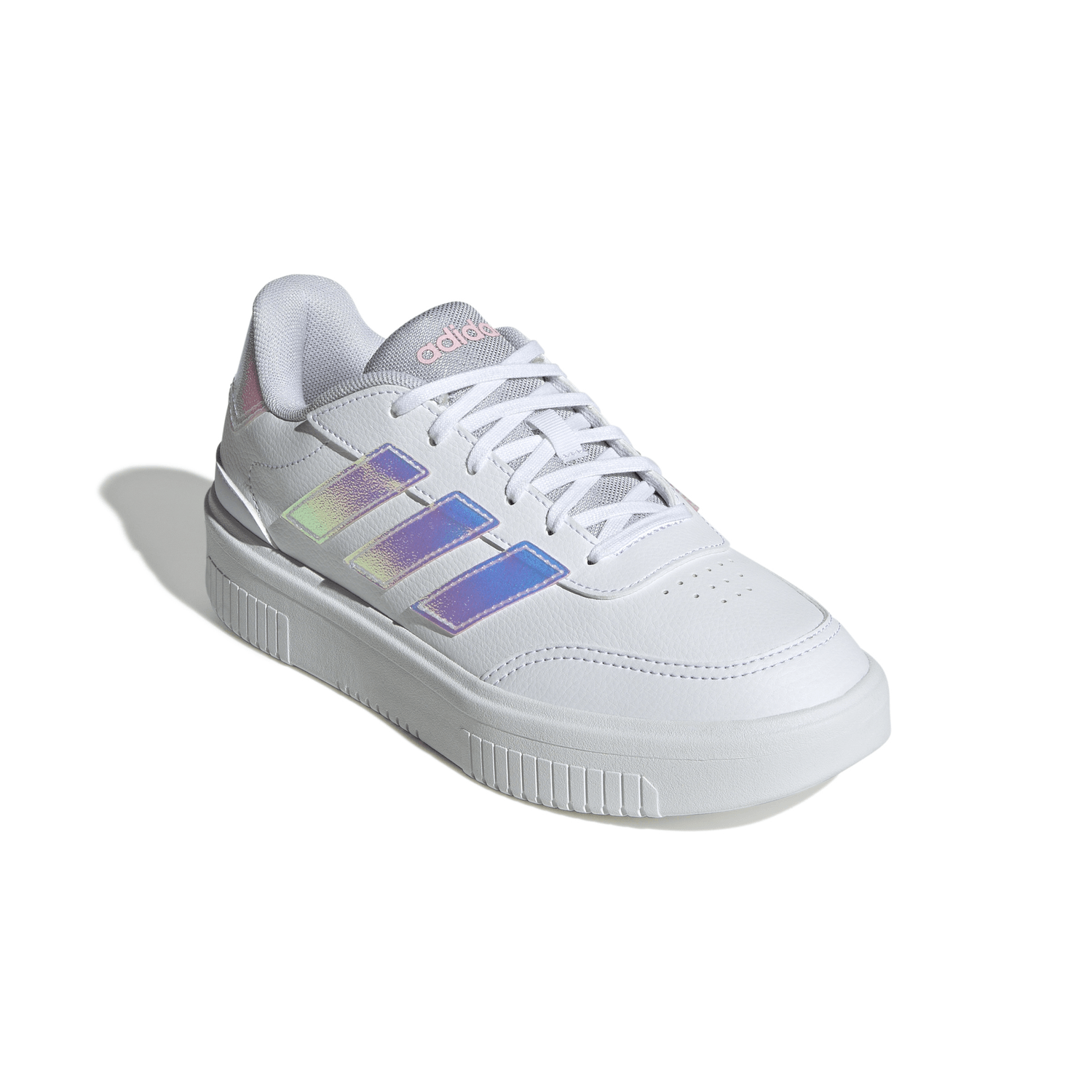 Tenis Mujer Adidas Courtblock Bold Blanco Casual Dama — imagen 3