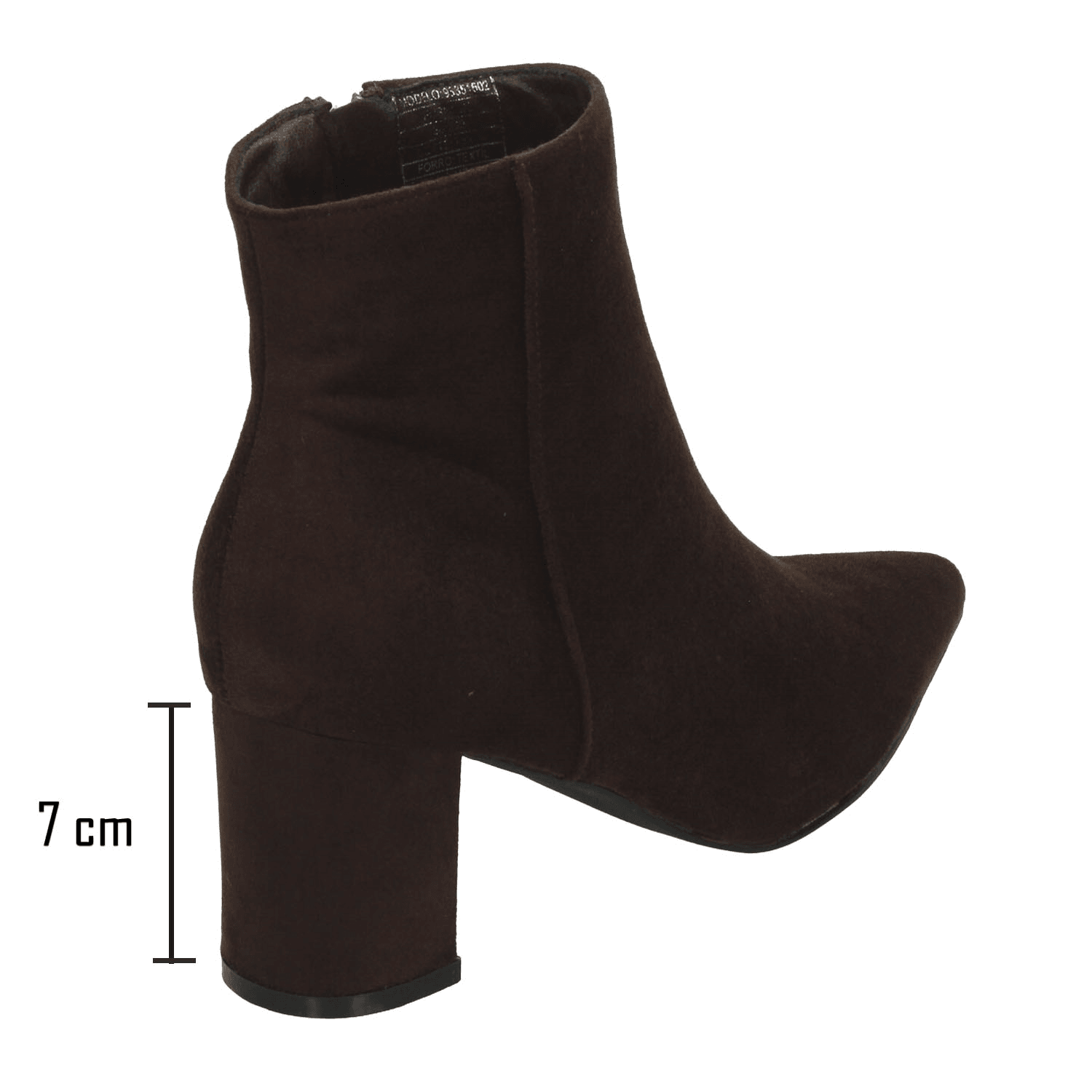 Botín Berlin Dama Café Casual Tacón Mujer — imagen 4