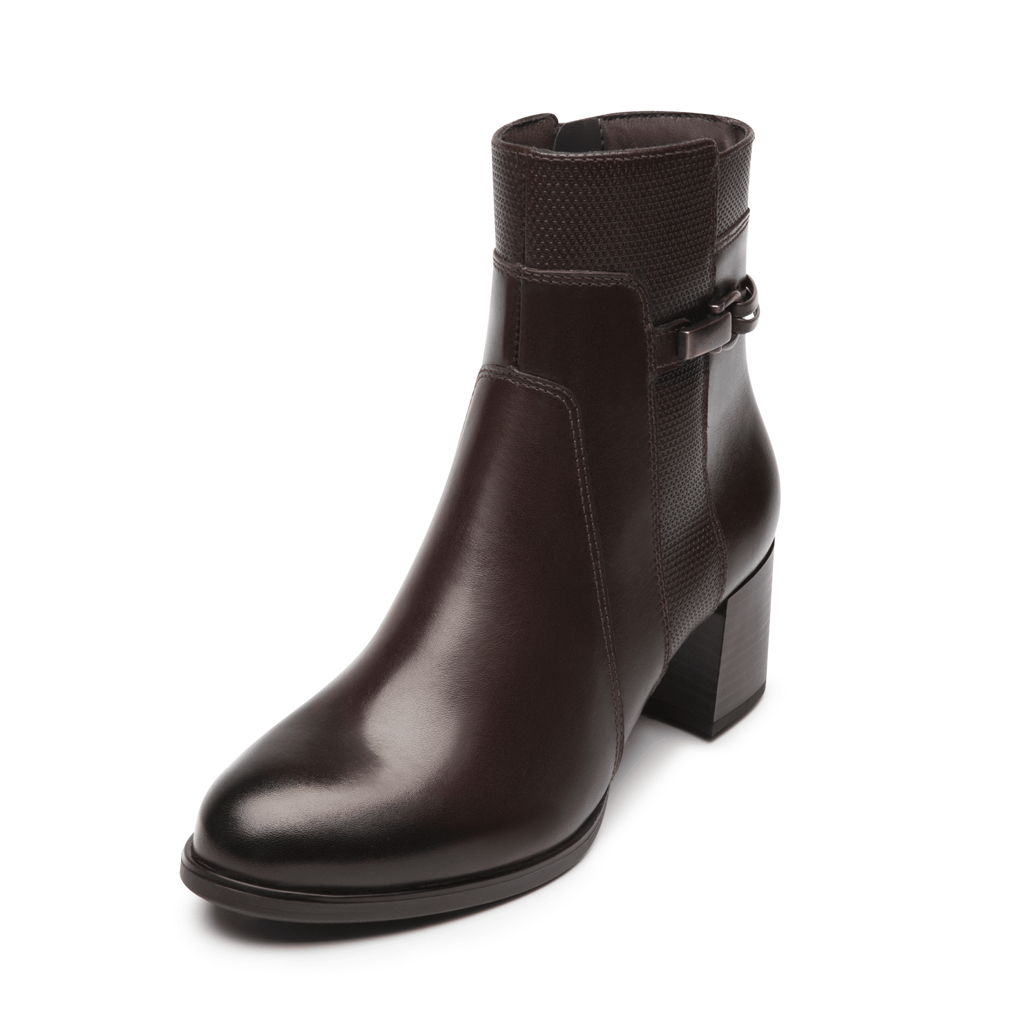 Botín Flexi Mercedes Dama Café Casual Tacón Mujer — imagen 4