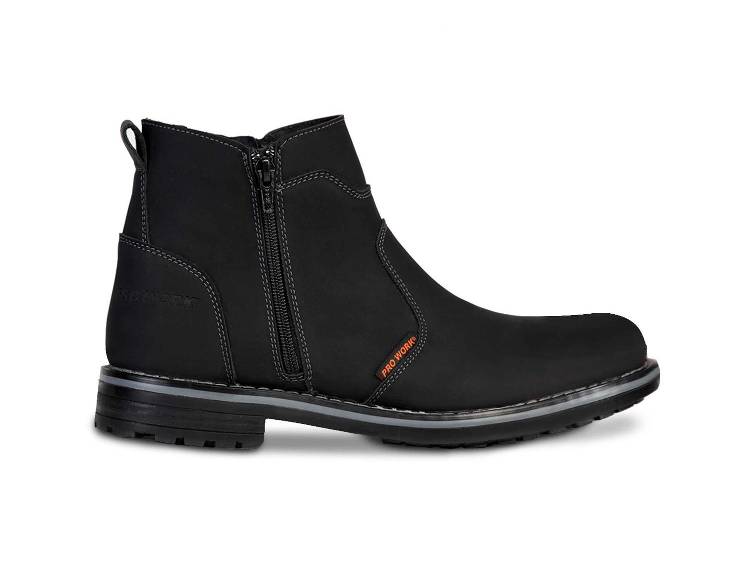 Bota hombre botin vestir vaquera PRO WORK 89719 Negro — imagen 2