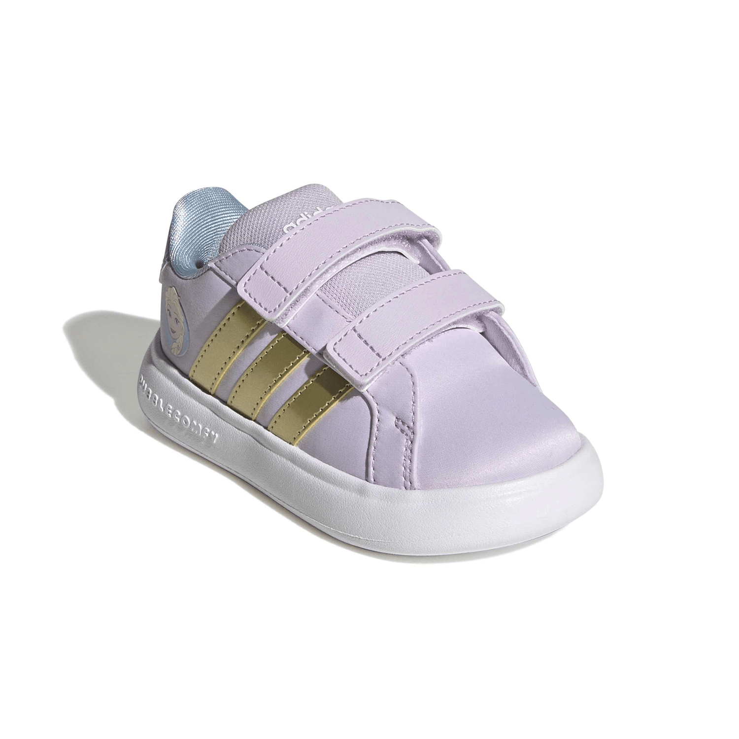 Tenis Adidas Grand Court Elsa Niña Lila Casual Infantil T11-16 — imagen 3