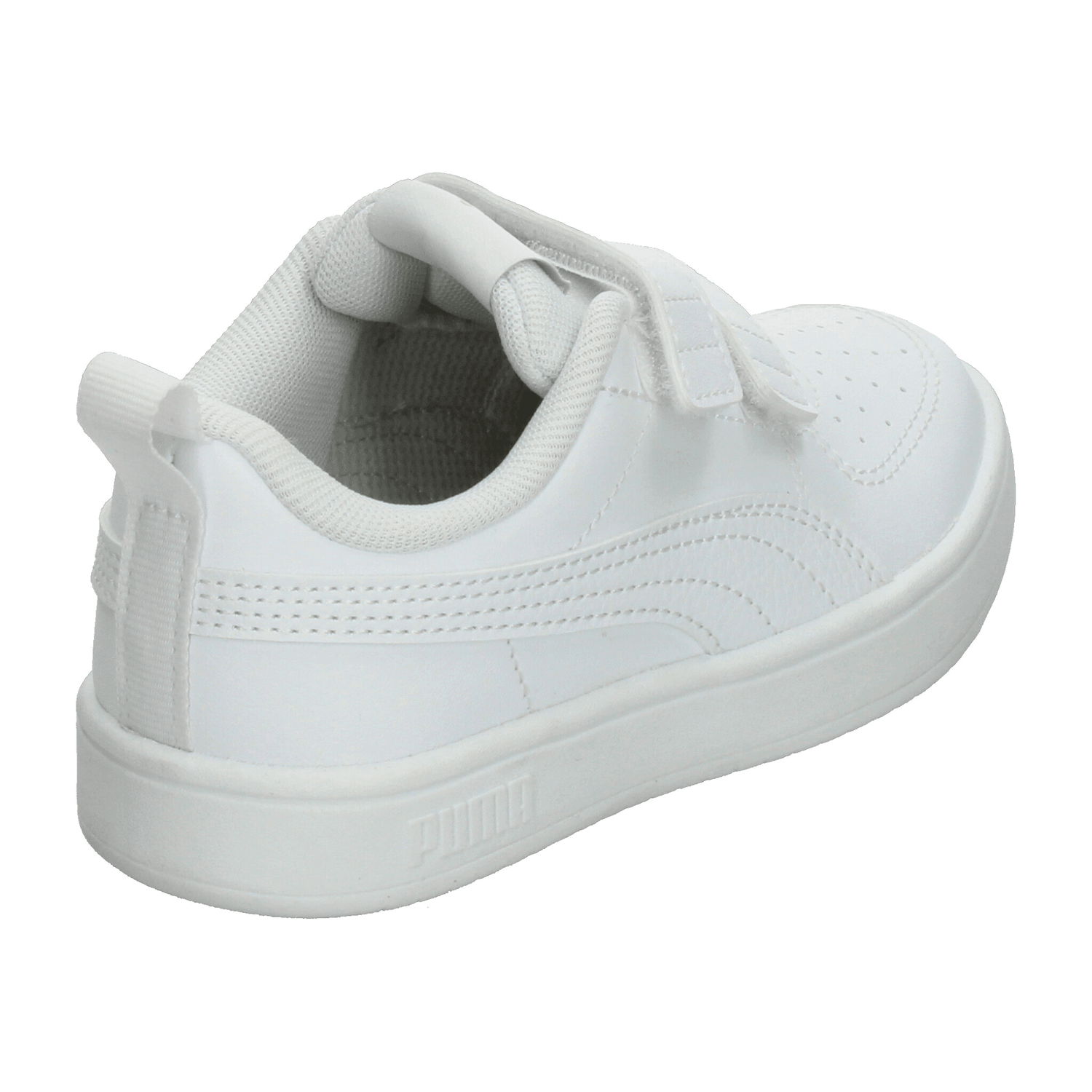 Tenis Niño Puma Rickie V Blanco Casual Infantil T16-22 — imagen 4