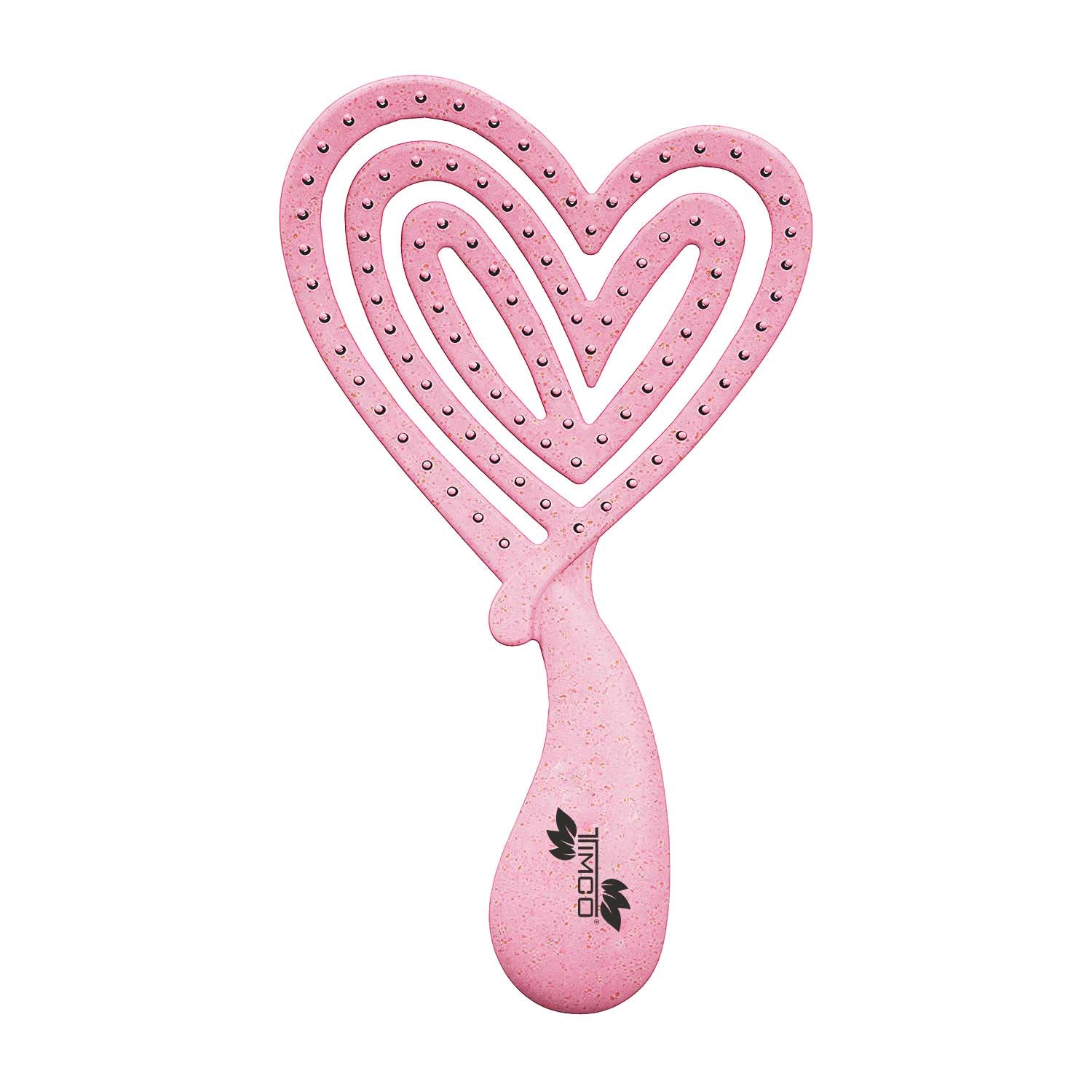 Cepillo Desenredante ECO Sweet Love TIMCO Antitirones, Flexible Ecológico SFP Cerdas Suaves para Cabello Rizado Lacio ECO-5468R — imagen 2