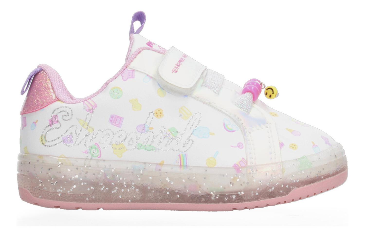 Tenis Niña Mis Pastelitos Blanco Casual Infantil T15-25 — imagen 2
