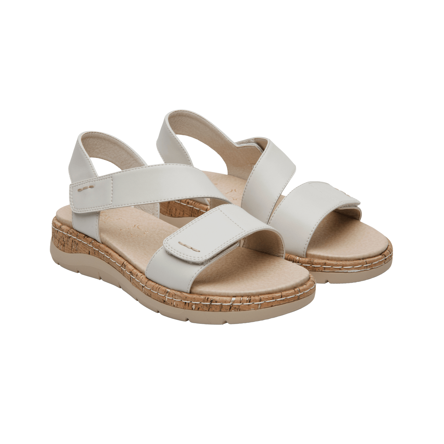 Sandalias Flexi Dama Casual Beige Mujer — imagen 4