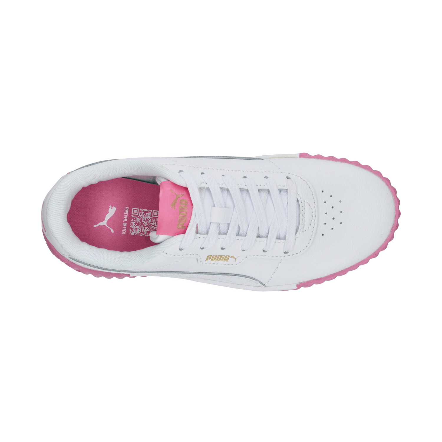 Tenis Niña Puma Carina 3.0 Blanco Casual Infantil T22-25 — imagen 9