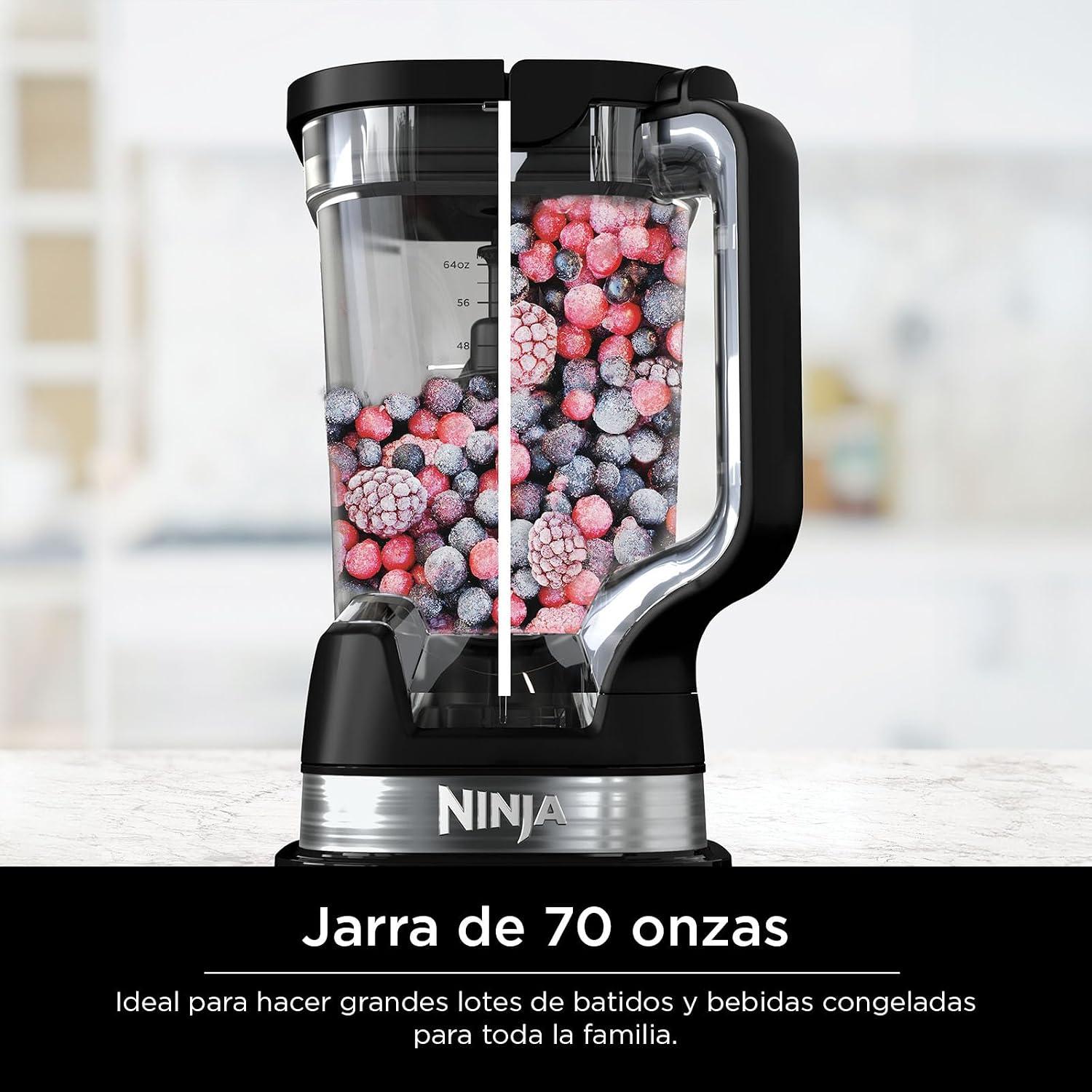 Licuadora Ninja TB201LAA Premium Blender BlendSense 1800W 72 Oz Plata — imagen 3