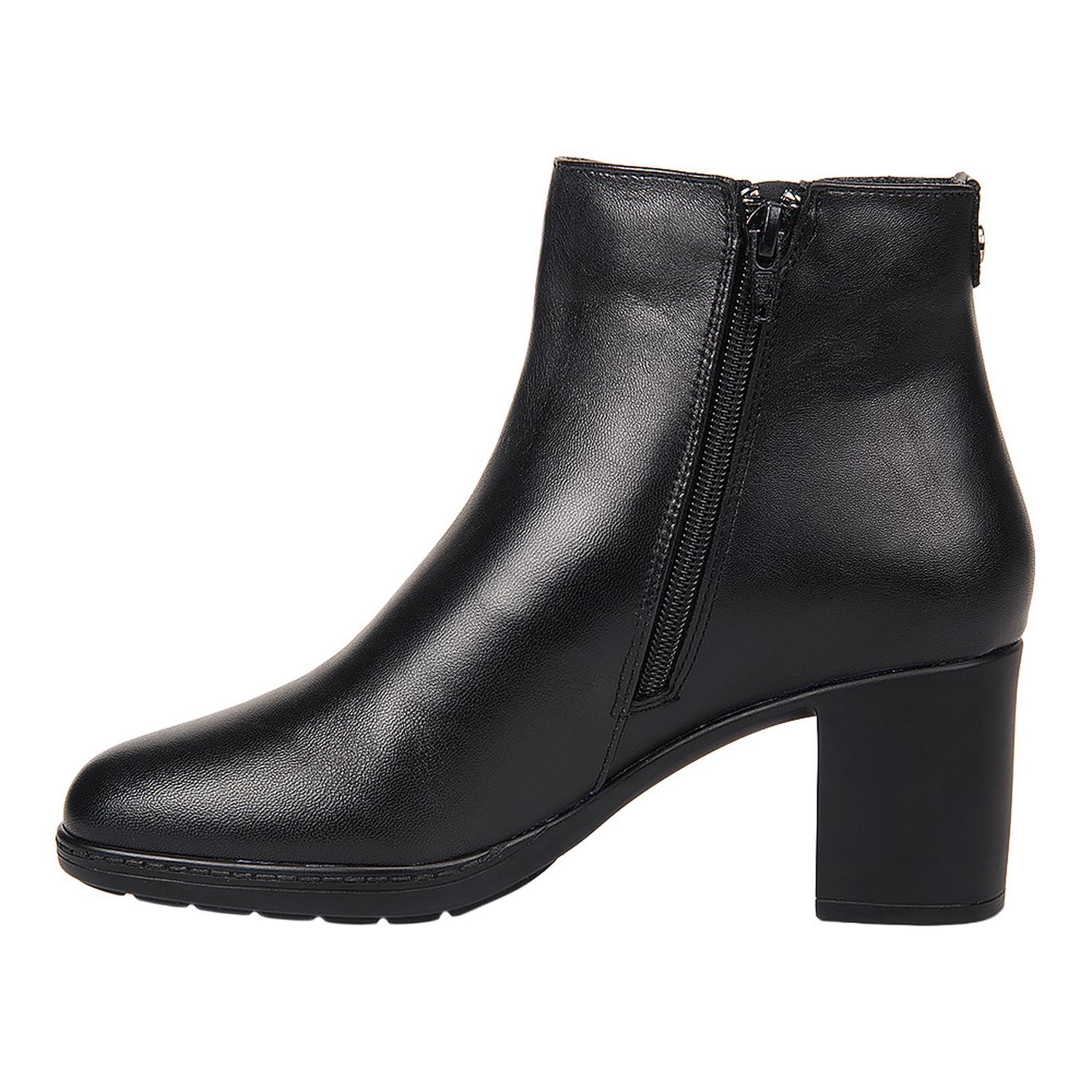 BOTA DAMA MANET CONFORT PIEL BORREGO TACON MEDIO 7Cm 1344035 — imagen 5