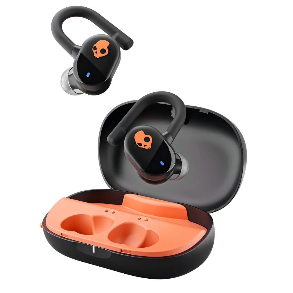 Audifonos Inalambricos Skullcandy Push Play TWS - Negro/Naranja — imagen 2