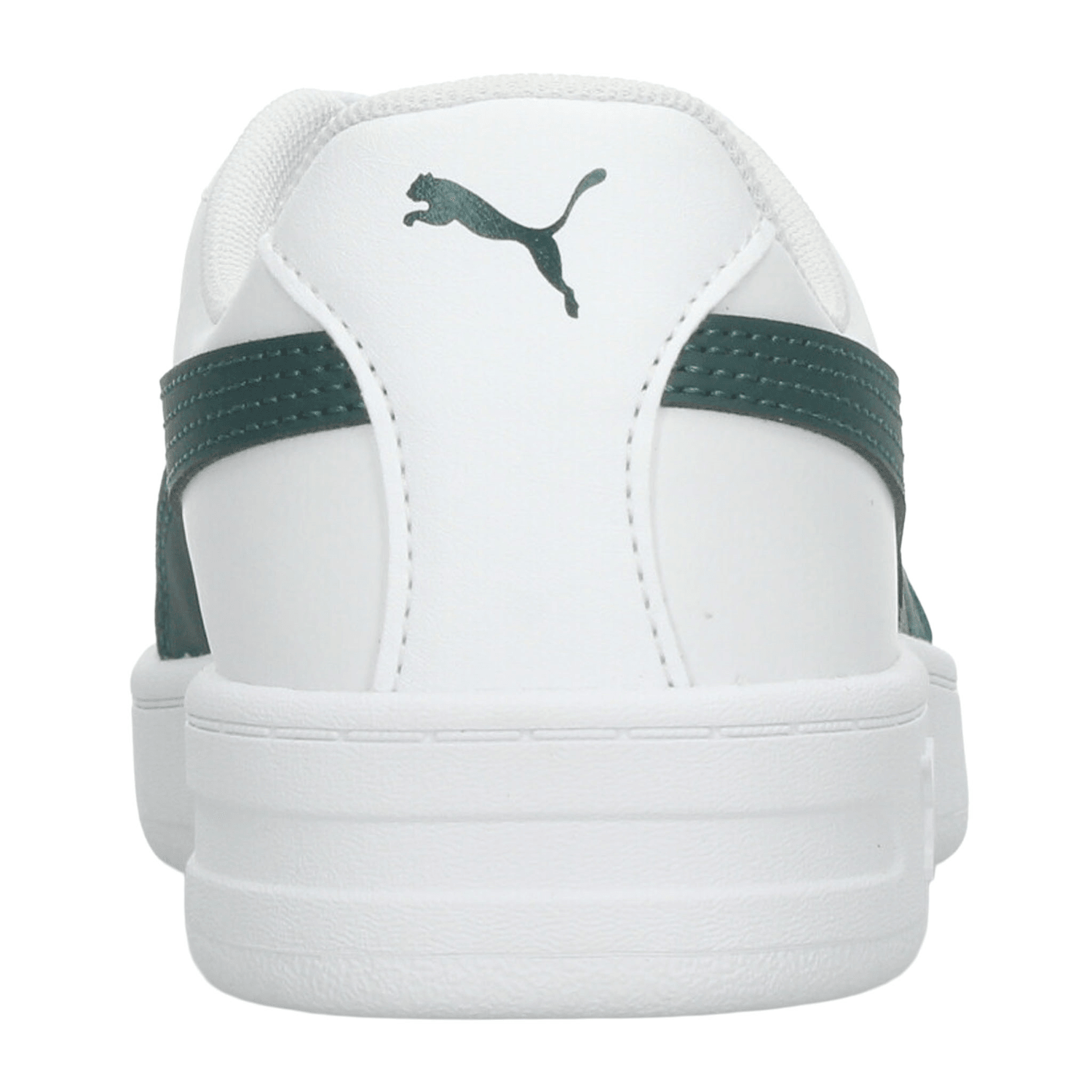 Tenis Puma Court Classic Clean Niño Casual Blanco Infantil T22-26 — imagen 7