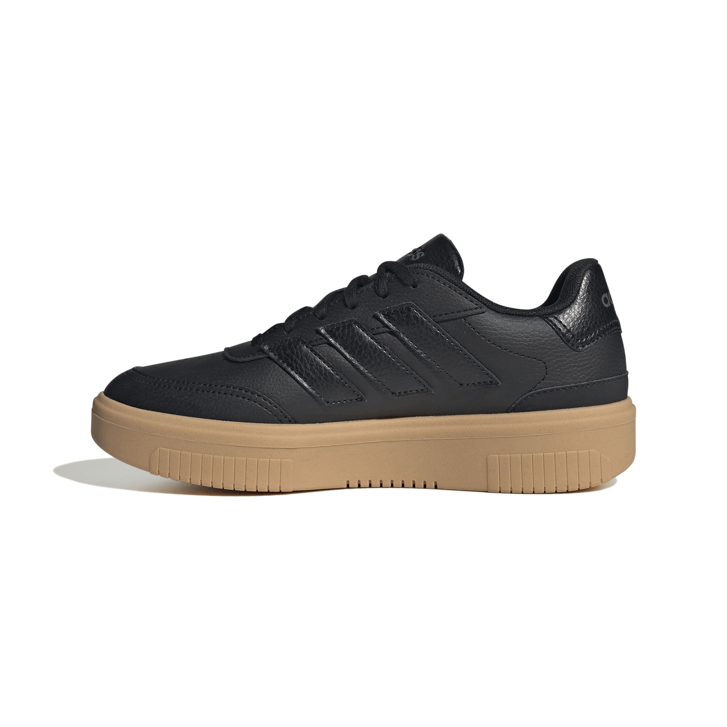 Tenis Adidas Courtblock Bold-Core Dama Casual Negro Mujer — imagen 4
