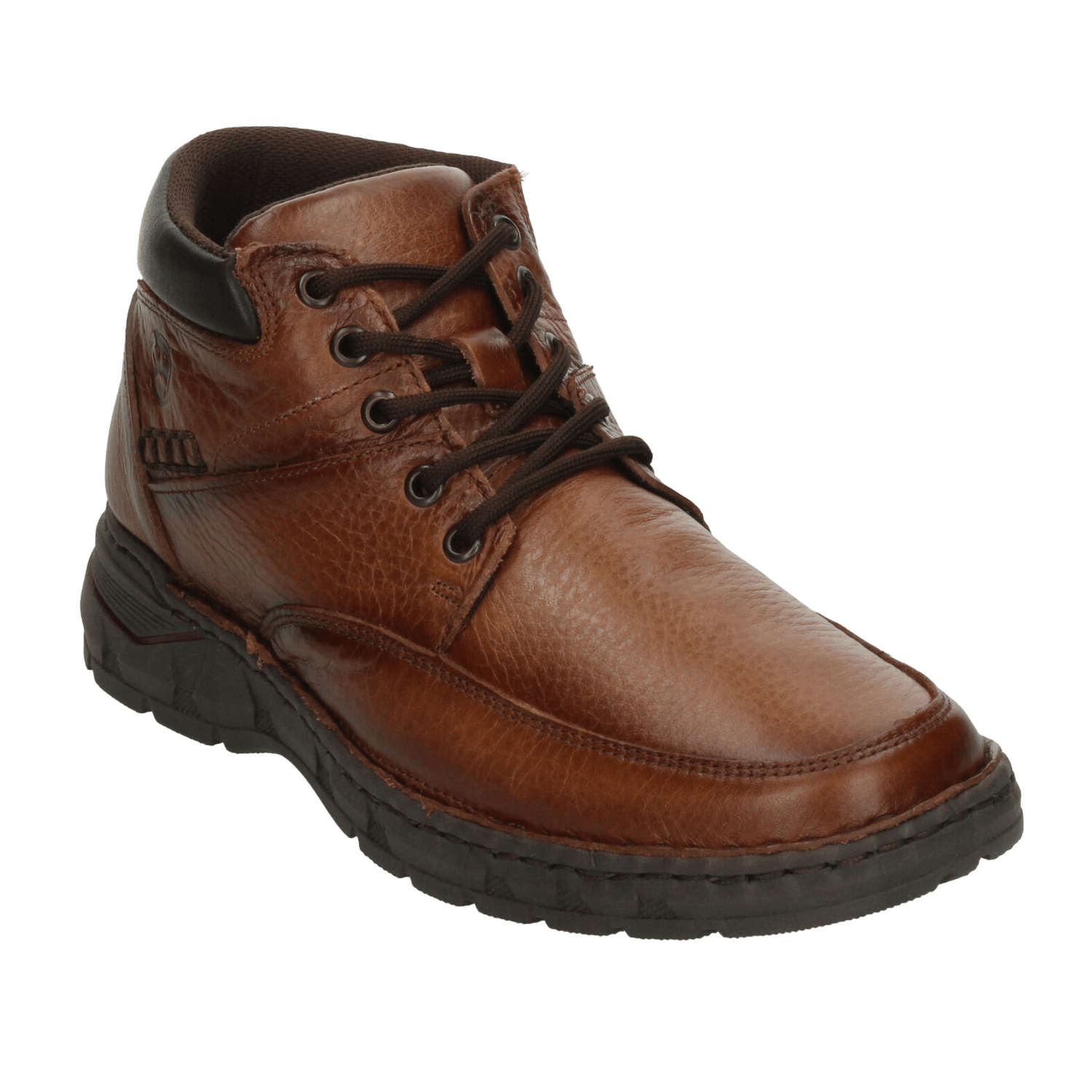 Bota Lobo Solo Hombre Casual Cintas Cómodo Café Caballero — imagen 4