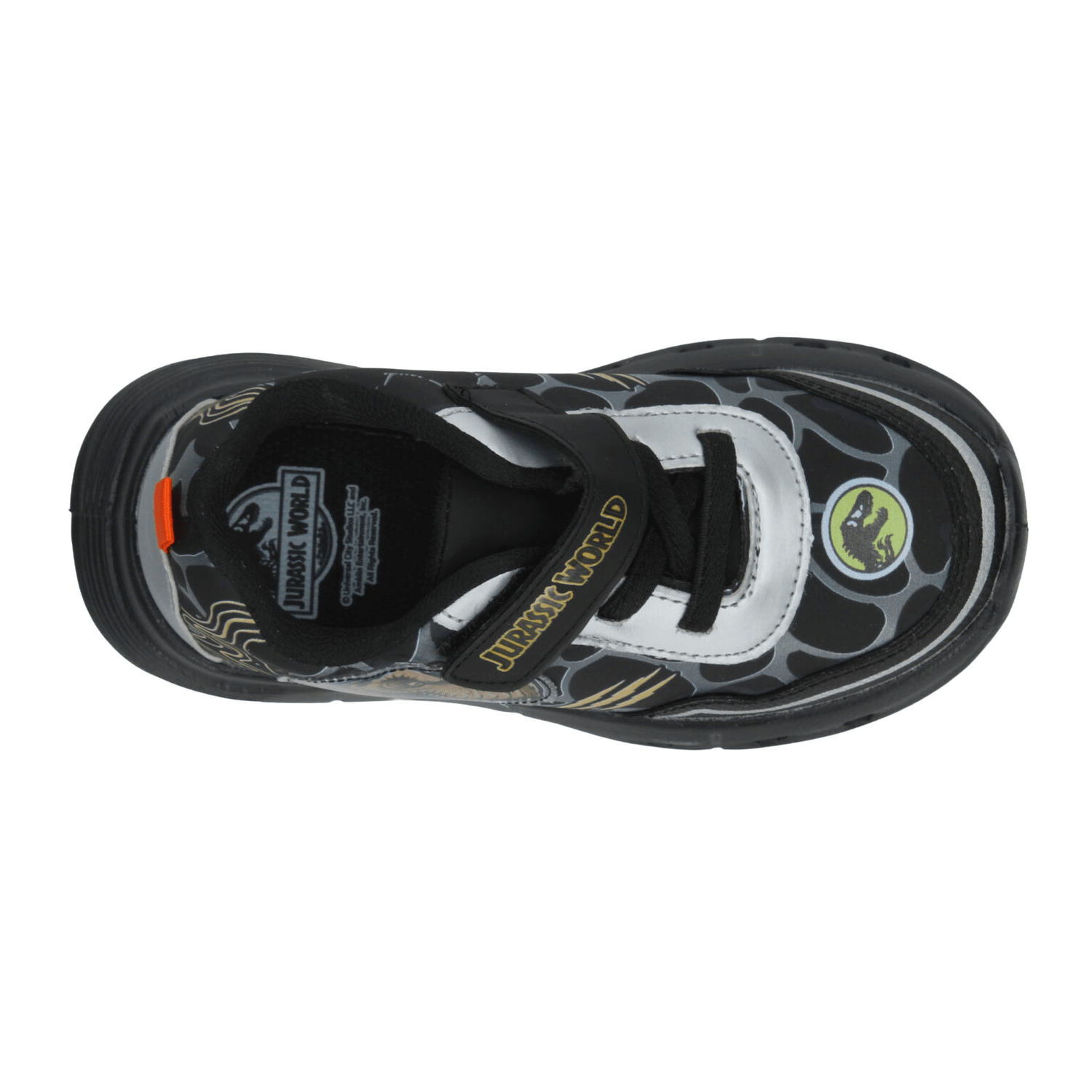Tenis Jurassic Park Niño Dinosaurios Casual Negro Infantil T18-22 — imagen 8