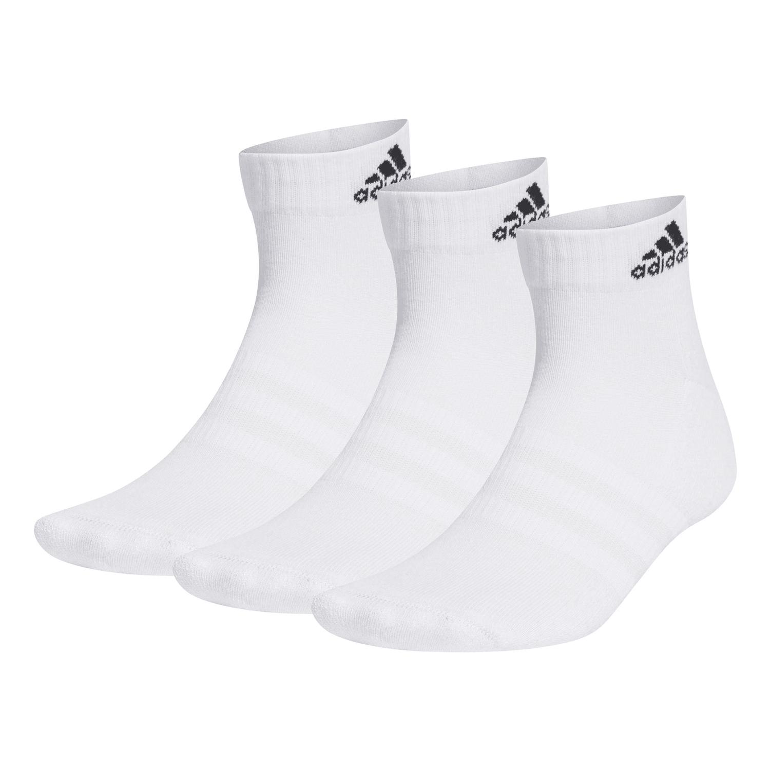 Calcetines Adidas Sportswear Tobillo 3 Pares Blanco Unisex — imagen 1