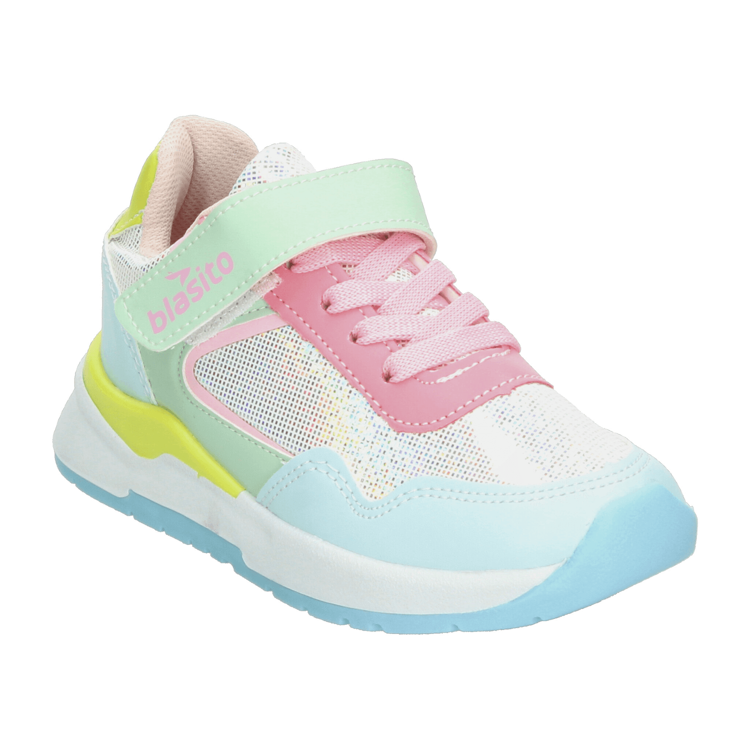 Tenis Blasito Niña Casual Multicolor Infantil T18-22 — imagen 4
