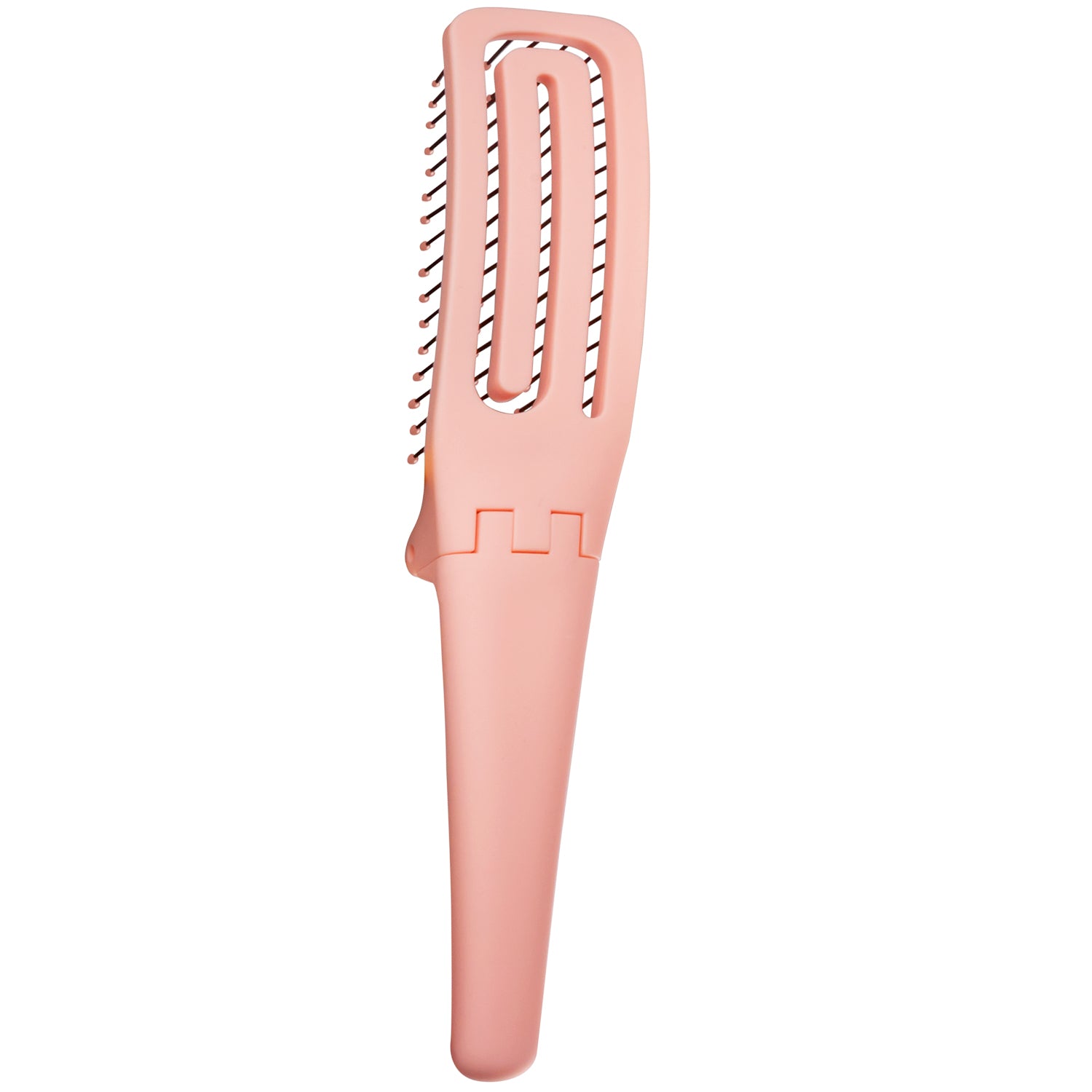 Cepillo de Cabello Plegable Compacto Ideal para Viaje Cerdas Suaves Timco C6120 — imagen 3