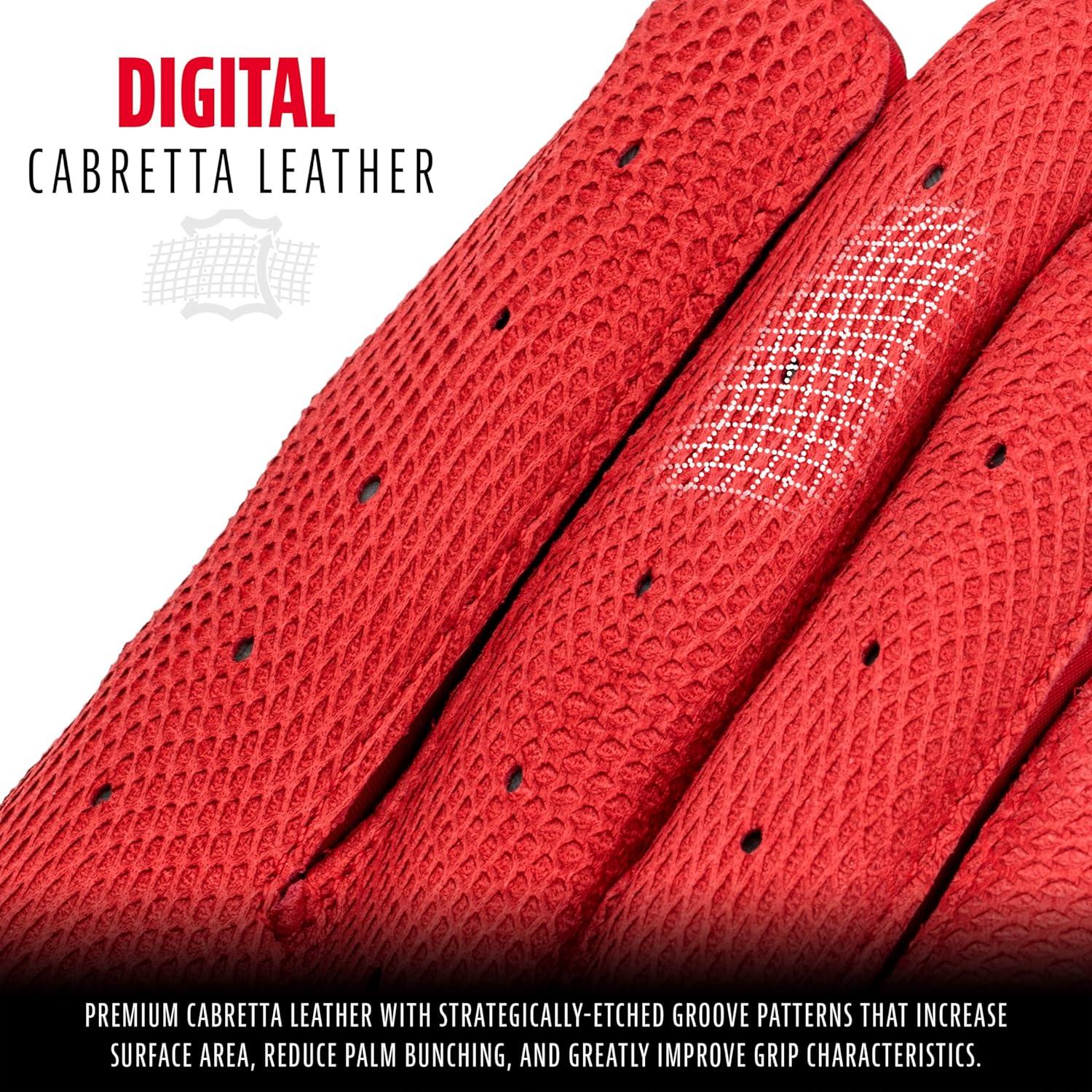 Guanteletas De Beisbol Franklin CFX Pro Talla XL Rojo — imagen 2