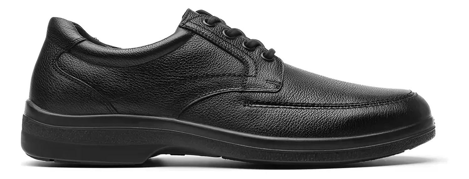 Zapato Flexi Marcel 91607 Derby Negro Liso 26,5 Mx — imagen 3