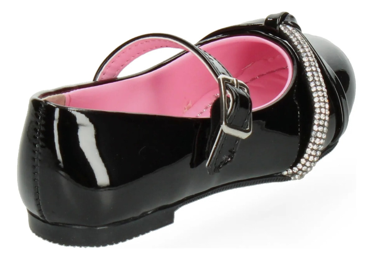 Zapato Tropicana Niña Casual Ajuste Hebilla Negro Infantil T15-22 — imagen 13