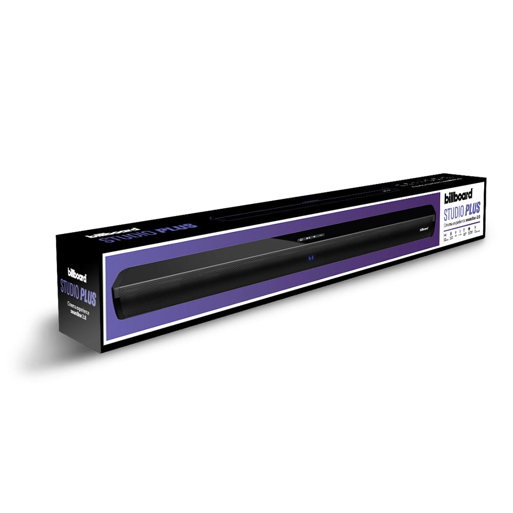 Barra de sonido bocina Billboard Studio Plus: 2.0 audio óptico, 60W — imagen 7