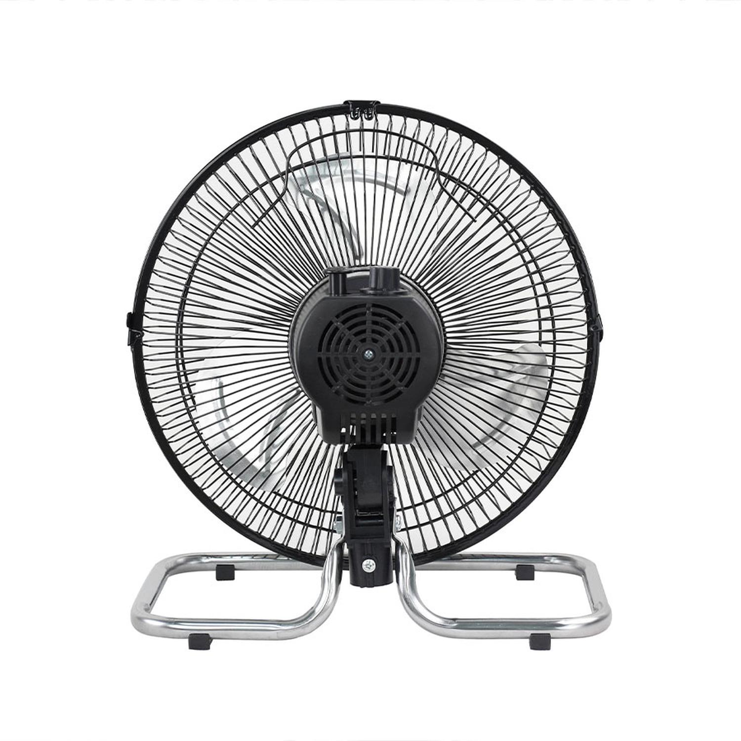 Ventilador Piso Pared Mytek 3357 10 Pulg 3 Vel Metal 25.4cm — imagen 3