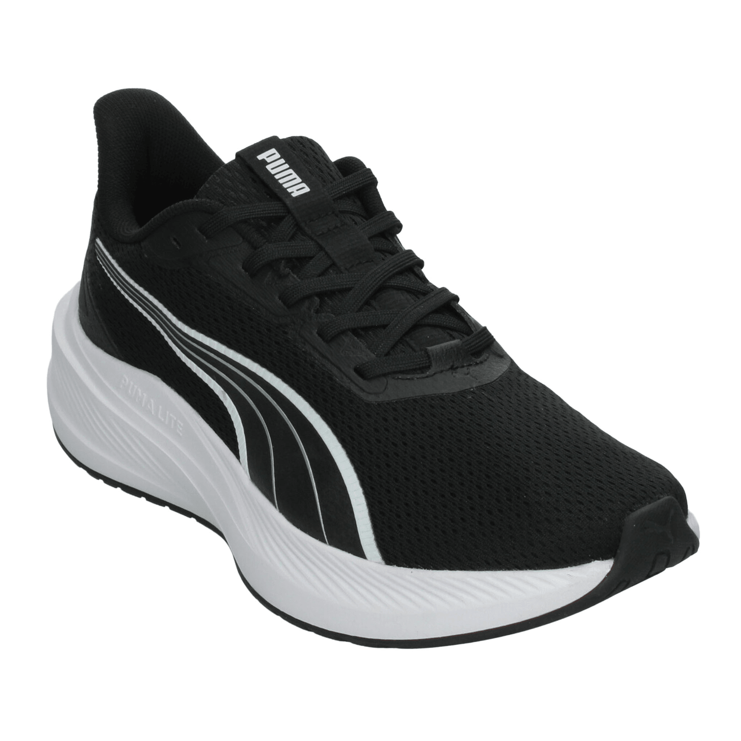 Tenis Puma Dasher Lite Hombre Deportivo Running Negro Caballero — imagen 4