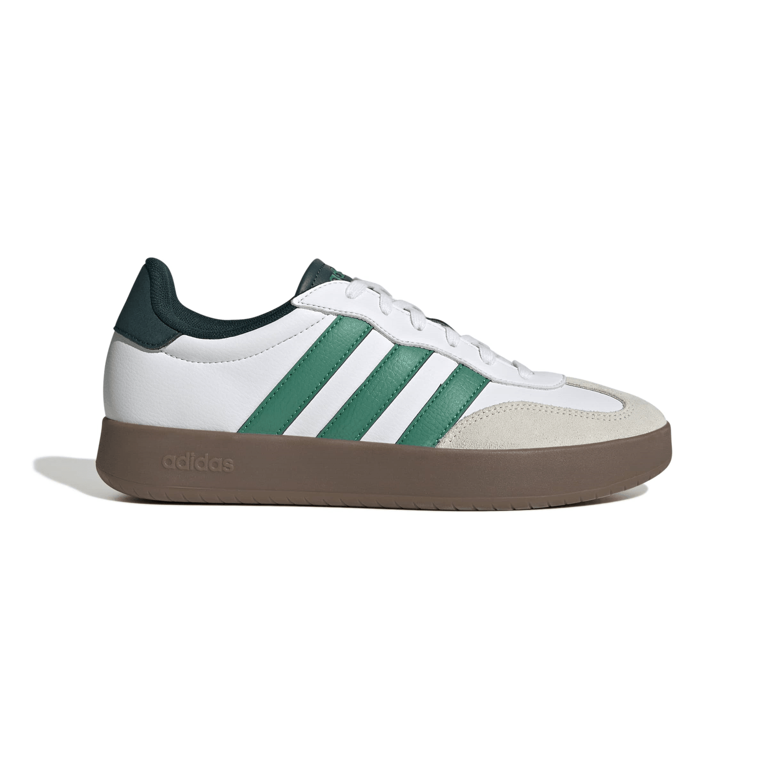 Tenis Hombre Adidas Barreda Blanco Verde Casual Caballero — imagen 2
