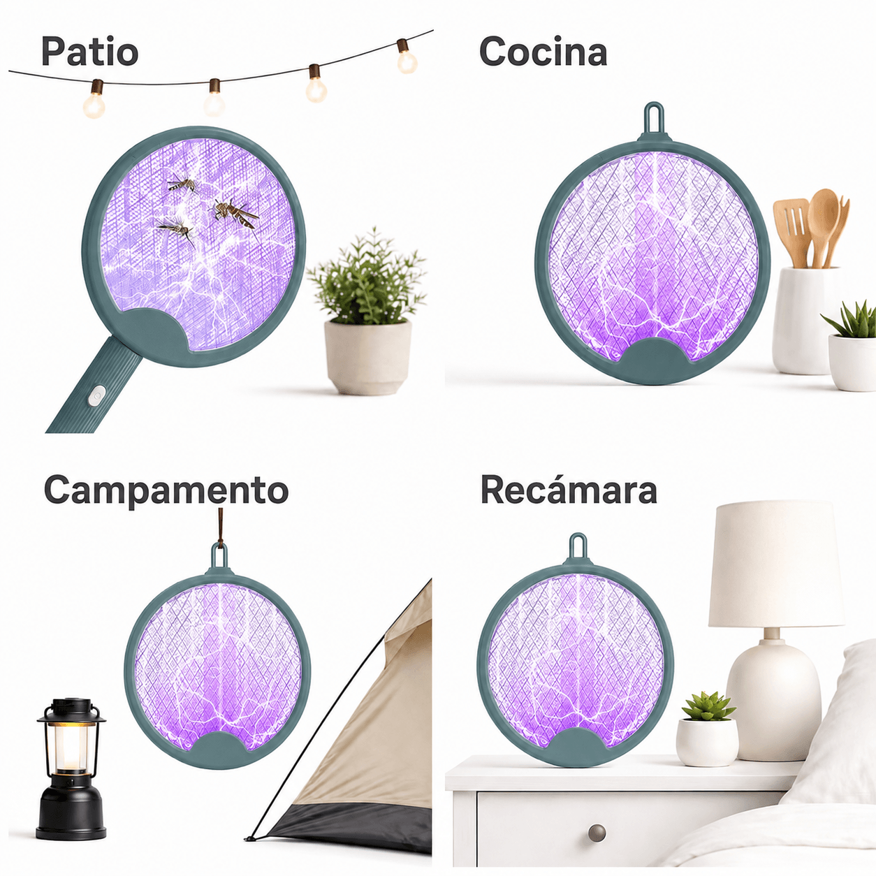 Raqueta Eléctrica para Insectos — image 3